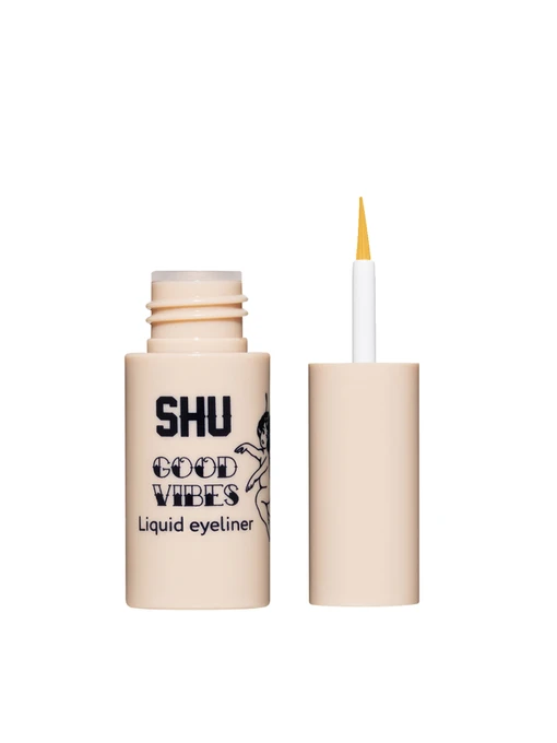 СТОЙКАЯ ЖИДКАЯ ПОДВОДКА GOOD VIBES МАРКИ SHU №113 матовый желтый SHU модель 8,44E+12 Фото