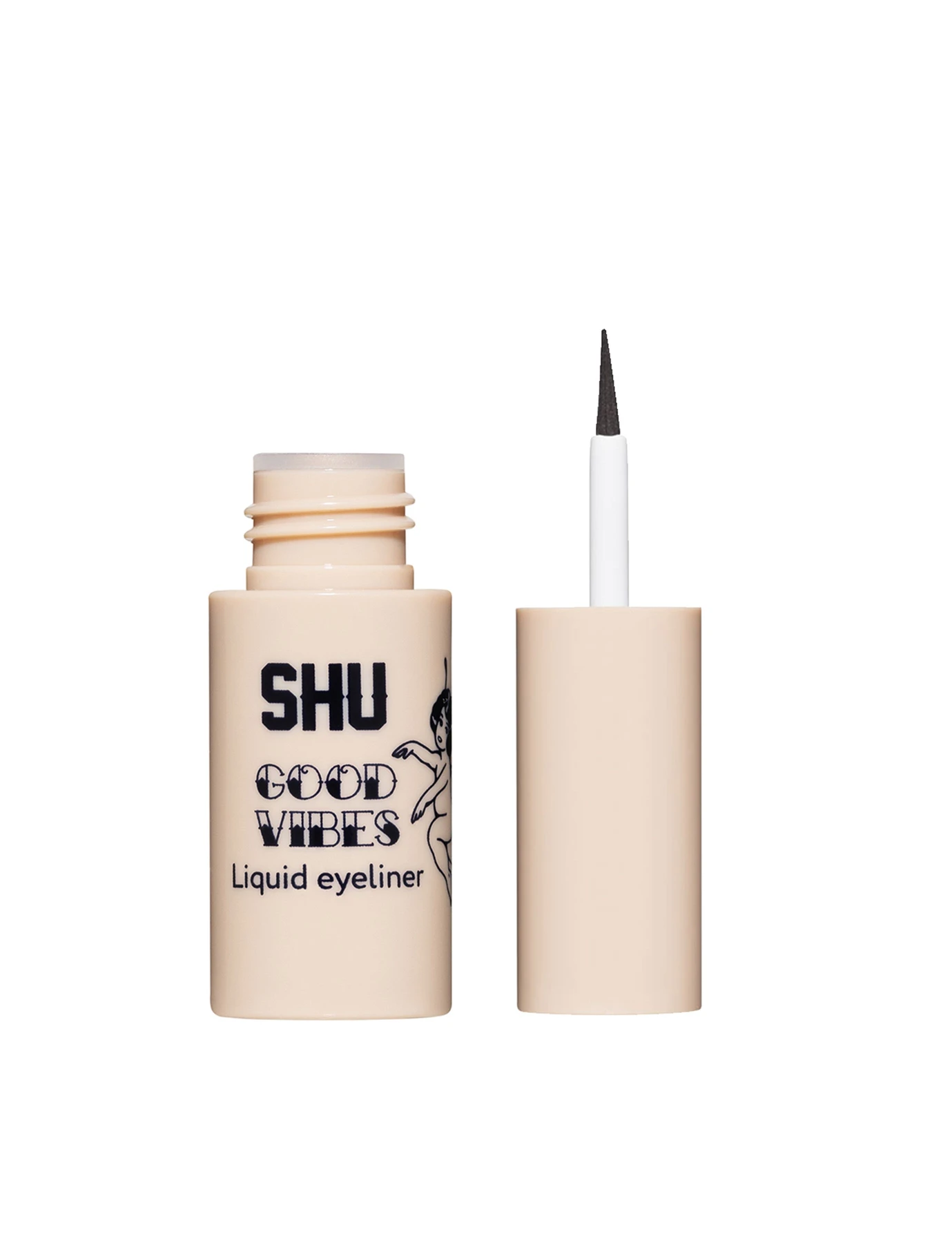 СТОЙКАЯ ЖИДКАЯ ПОДВОДКА GOOD VIBES МАРКИ SHU №117 сияющий серебряный SHU модель 8,44E+12 СТОЙКАЯ ЖИДКАЯ ПОДВОДКА GOOD VIBES МАРКИ SHU №117 сияющий серебряный SHU модель 8,44E+12 Фото
