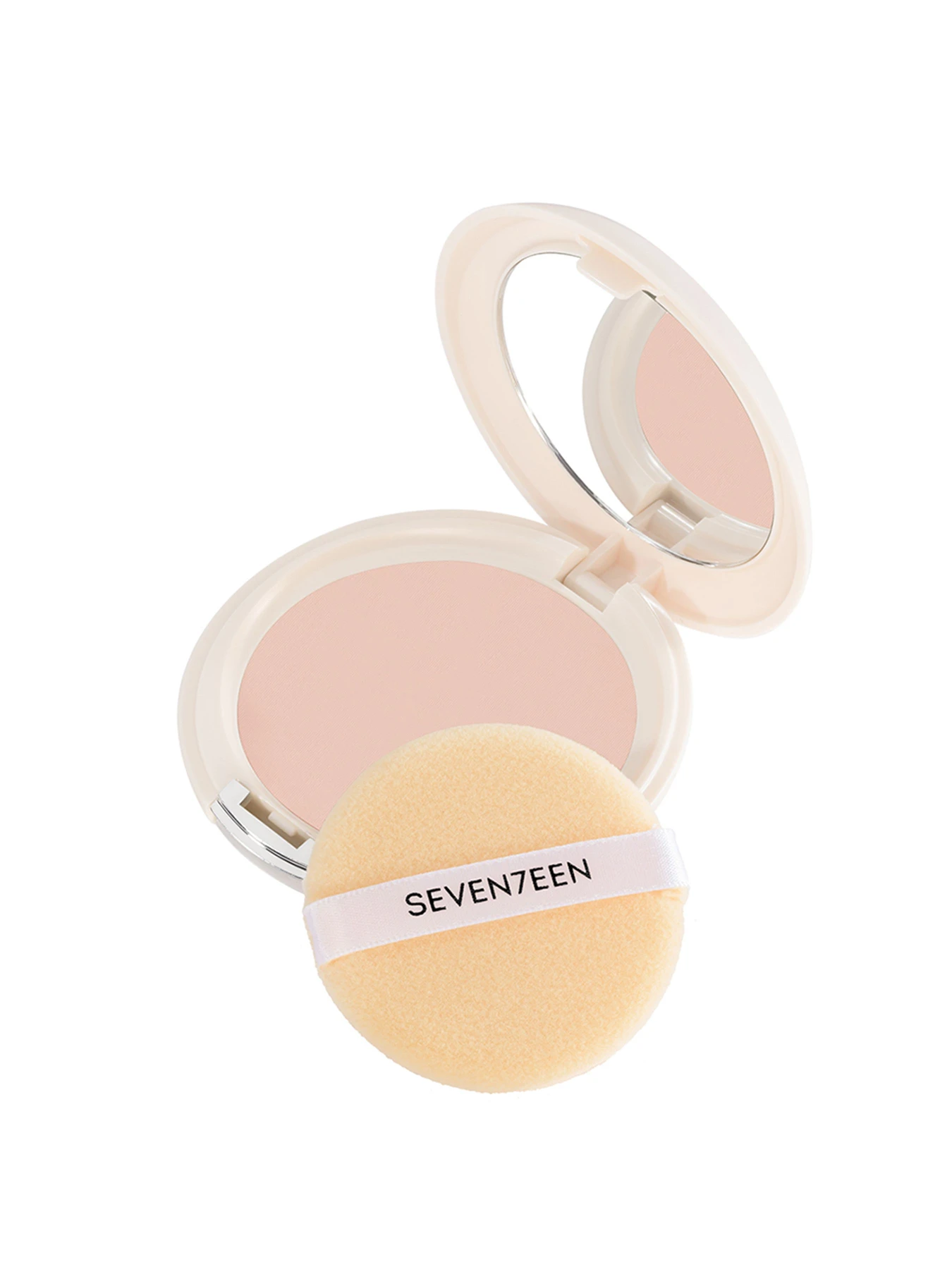 Компактная шелковая пудра д/лица Natural Silky Compact Powder 04 Бежевая роза SEVEN7EEN үлгі 5,20E+12 Фото