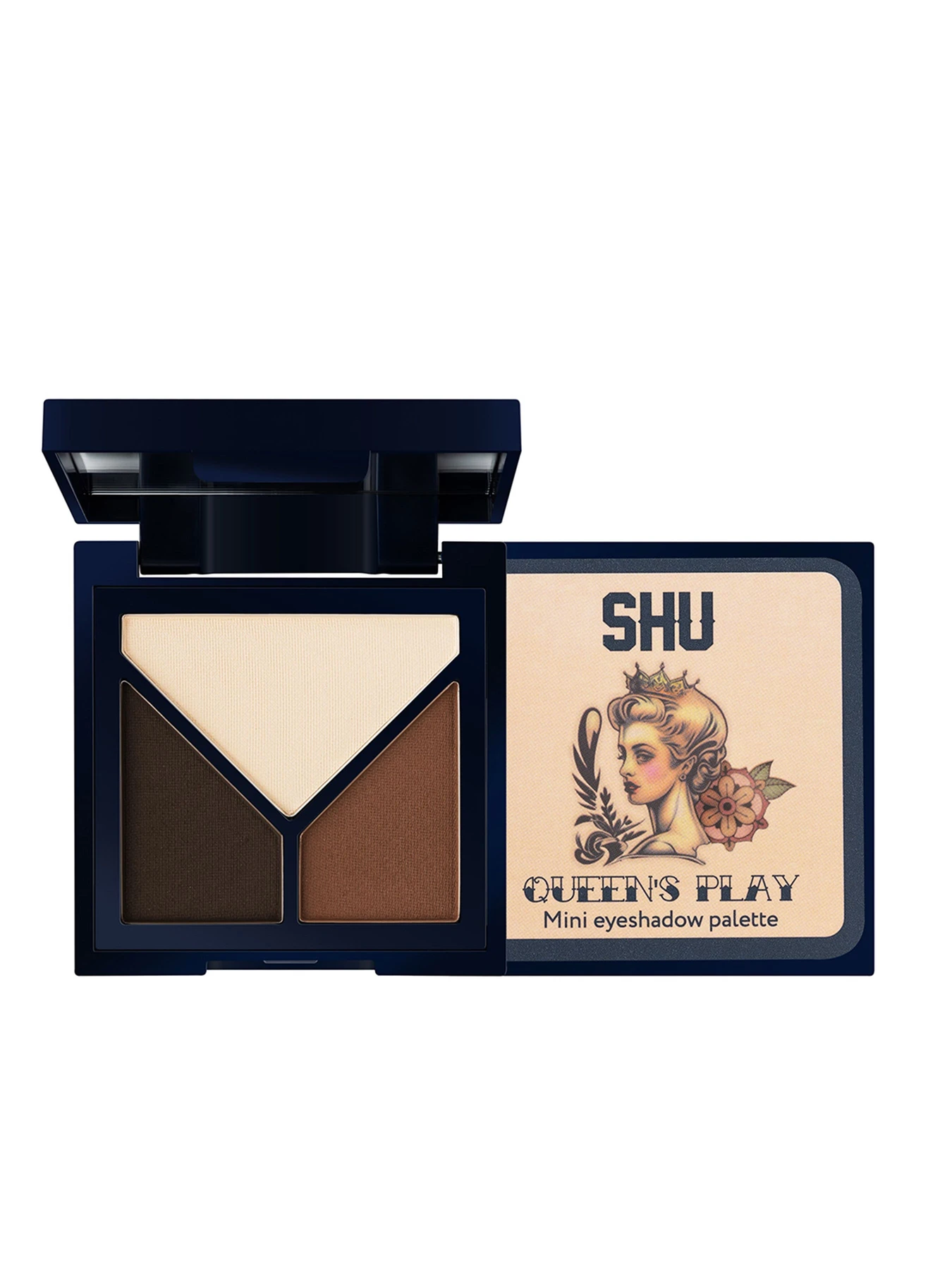 Мини-палетка теней для век QUEEN'S PLAY №121 базовый коричневый SHU модель 8,44E+12 Мини-палетка теней для век QUEEN'S PLAY №121 базовый коричневый SHU модель 8,44E+12 Фото