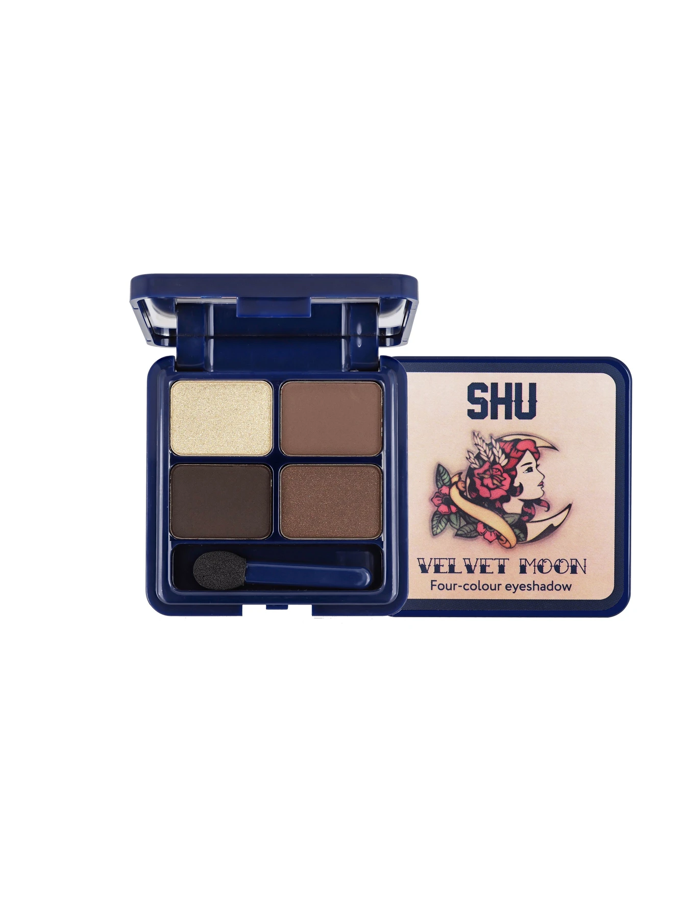 ЧЕТЫРЕХЦВЕТНЫЕ ТЕНИ ДЛЯ ВЕК VELVET MOON SHU №152 золотисто-коричневый SHU модель 8,44E+12 ЧЕТЫРЕХЦВЕТНЫЕ ТЕНИ ДЛЯ ВЕК VELVET MOON SHU №152 золотисто-коричневый SHU модель 8,44E+12 Фото