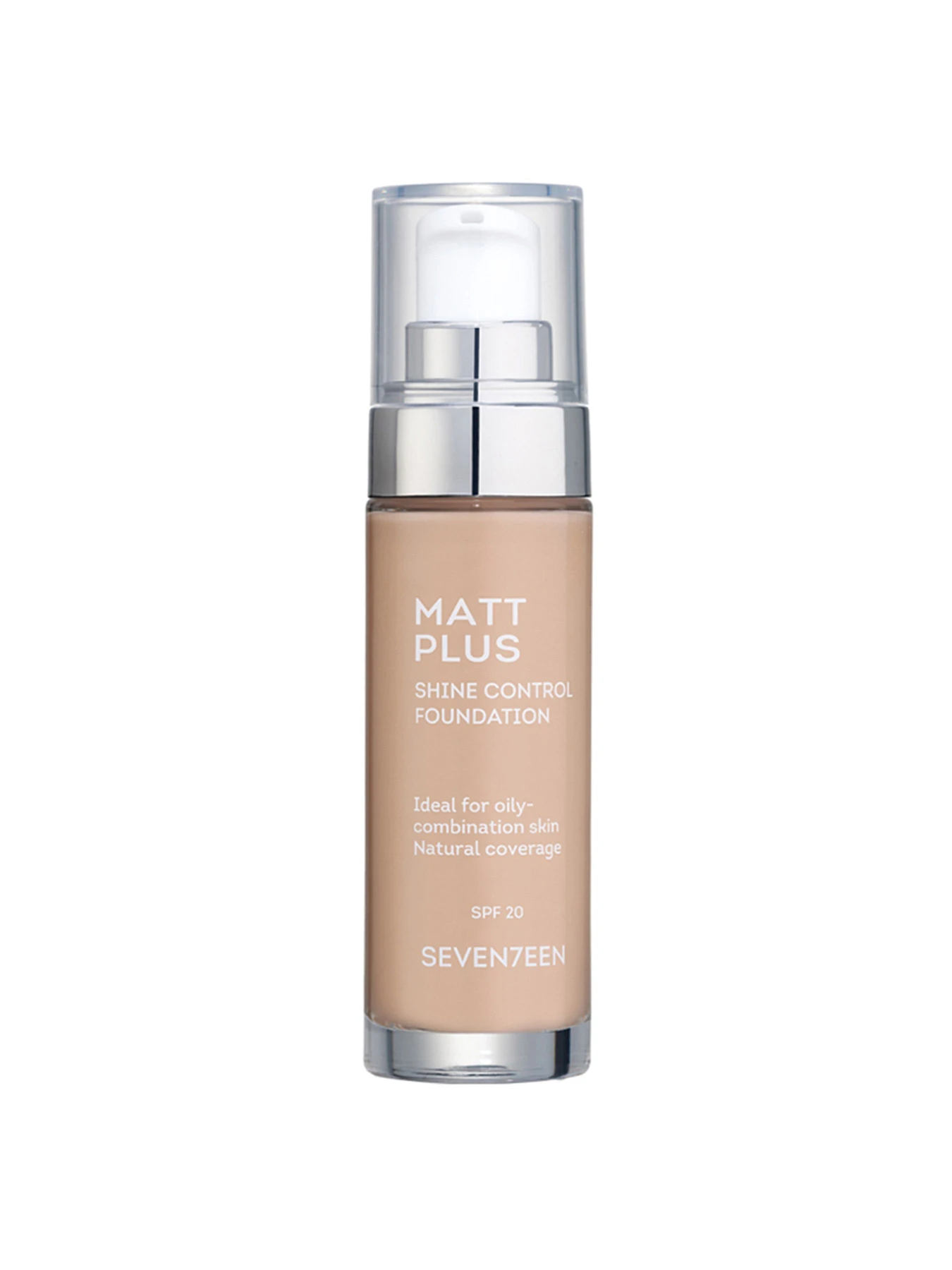 Тональный крем матирующий "MATT PLUS SHINE CONTROL FOUNDATION", тон 03, натуральный SEVEN7EEN модель 5,20E+12 Тональный крем матирующий "MATT PLUS SHINE CONTROL FOUNDATION", тон 03, натуральный SEVEN7EEN модель 5,20E+12 Фото