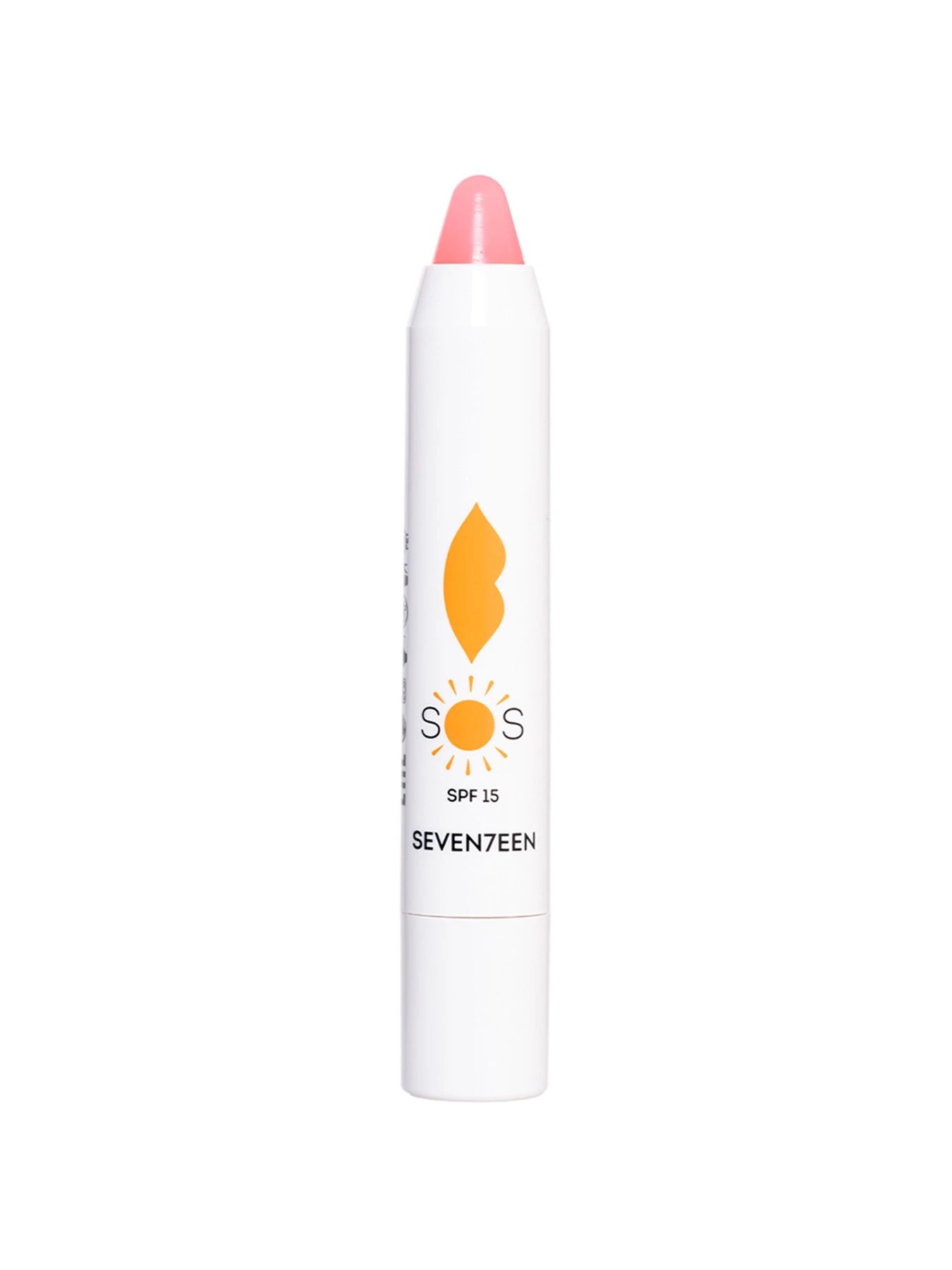 Восстанавливающий увлажняющий бальзам для губ SOS LIP REPAIR SPF 15+ PINK Прозрачный розовый SEVEN7EEN модель 5201641027134 Восстанавливающий увлажняющий бальзам для губ SOS LIP REPAIR SPF 15+ PINK Прозрачный розовый SEVEN7EEN модель 5201641027134 Фото