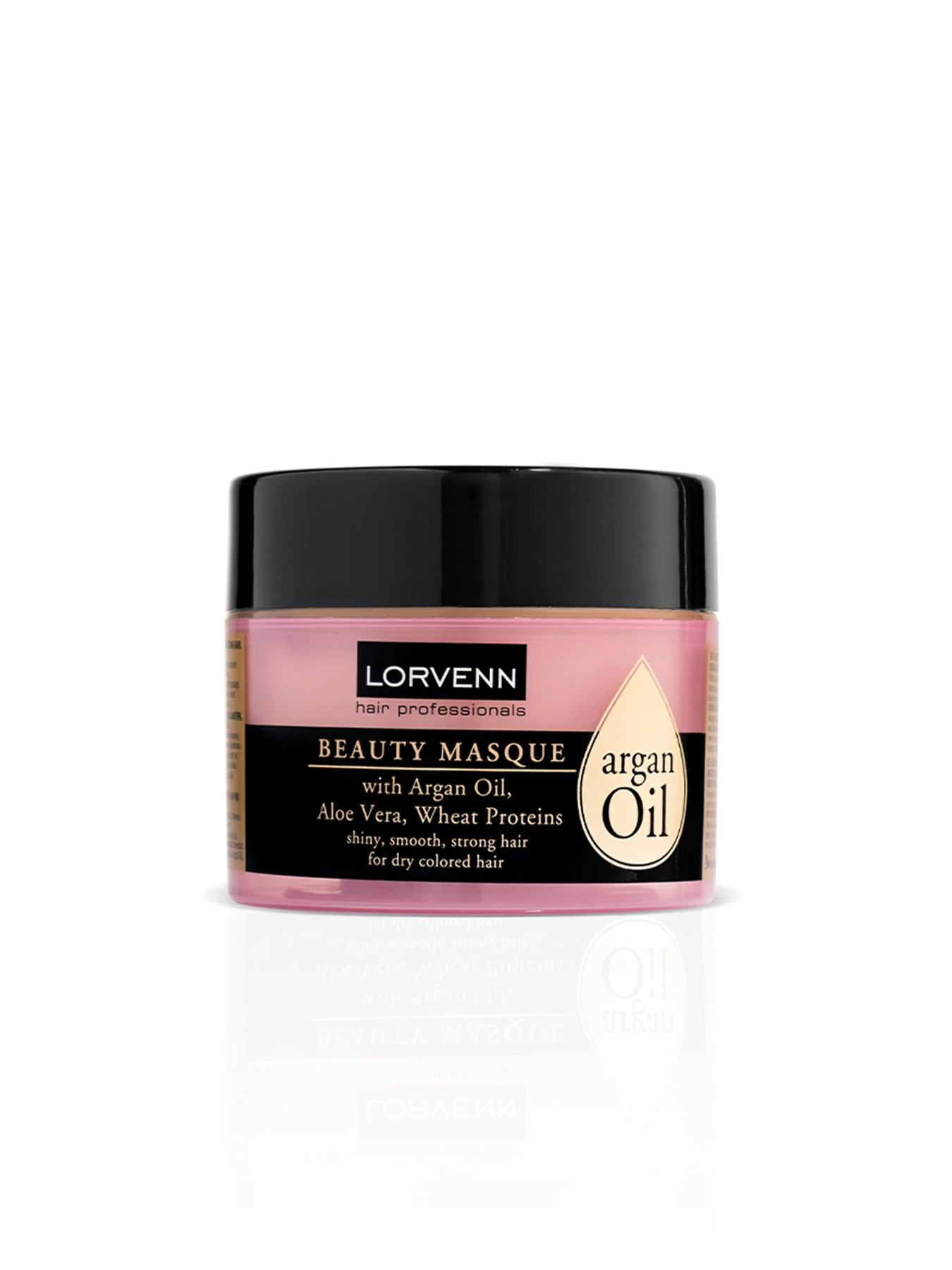 Маска для интенсивного ухода волос ARGAN OIL BEAUTY MASQUE, 200мл LORVENN модель 5201641723005 Фото