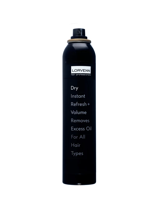 Сухой шампунь для жирных волос DRY INSTANT REFRESH + VOLUME OILY HAIR LORVENN модель 5201641736272 Фото