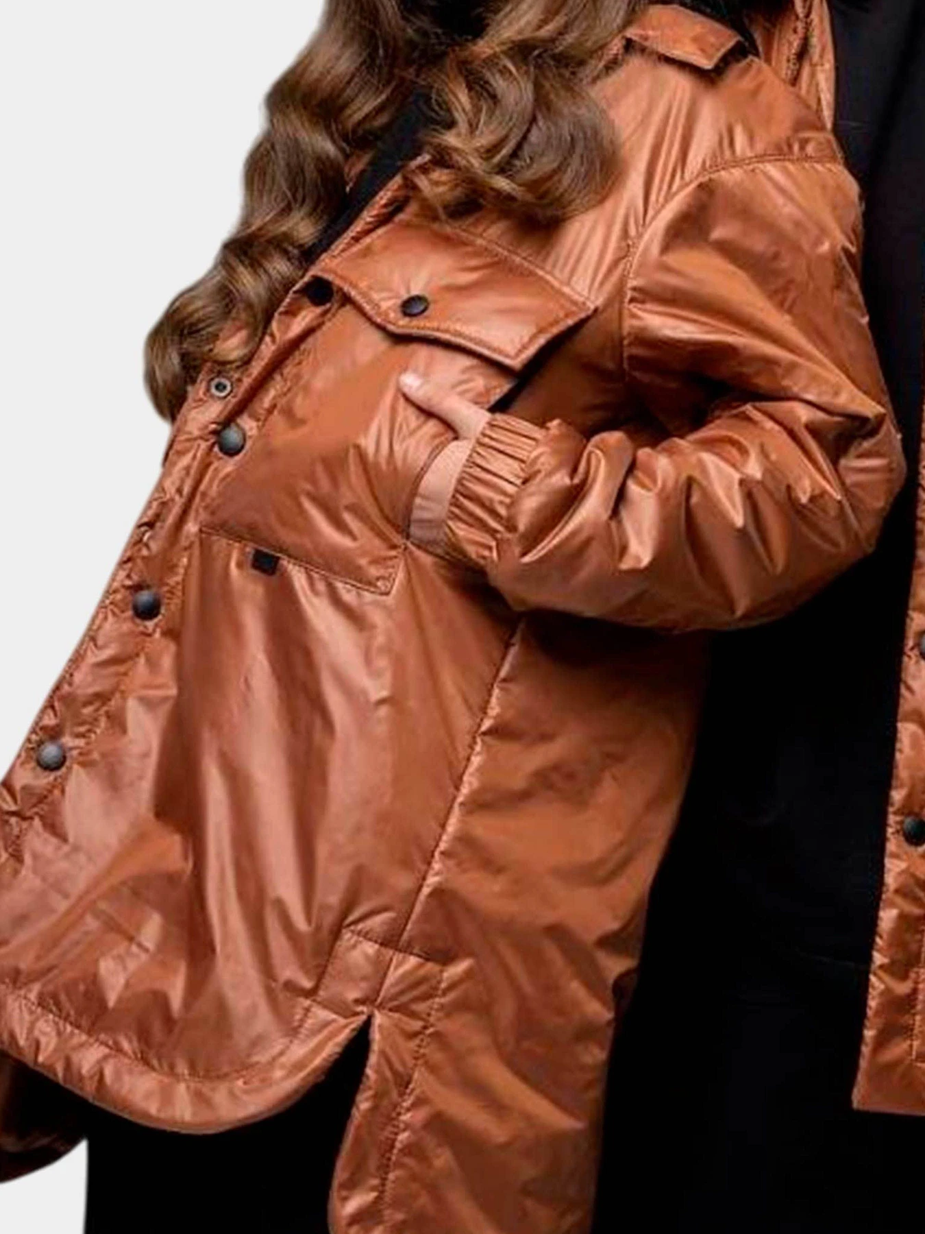 Куртки и дубленки BODO модель 49-6U-light-brown Куртки и дубленки BODO модель 49-6U-light-brown Фото