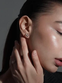 Серьги-гвоздики ZORA Jewelry модель 2000001690560 Фото
