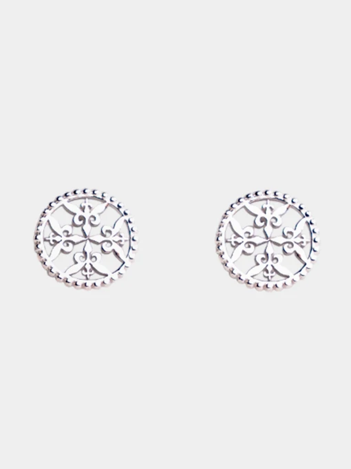 Серьги-гвоздики ZORA Jewelry модель 2000001690562 Фото