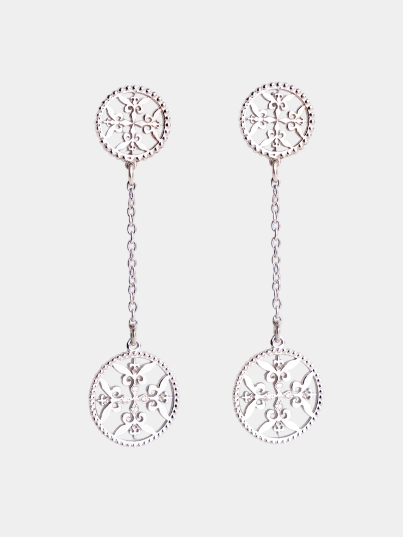 Серьги-подвески ZORA Jewelry модель 2000001690563 Фото