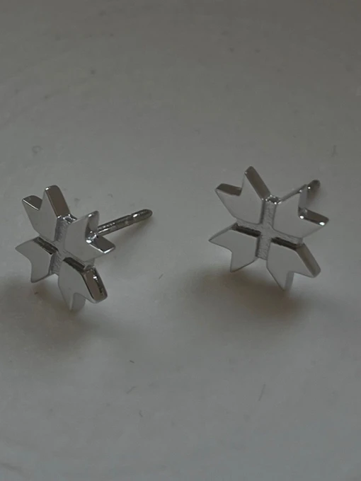 Серьги-гвоздики ZORA Jewelry модель 2000001690565 Фото