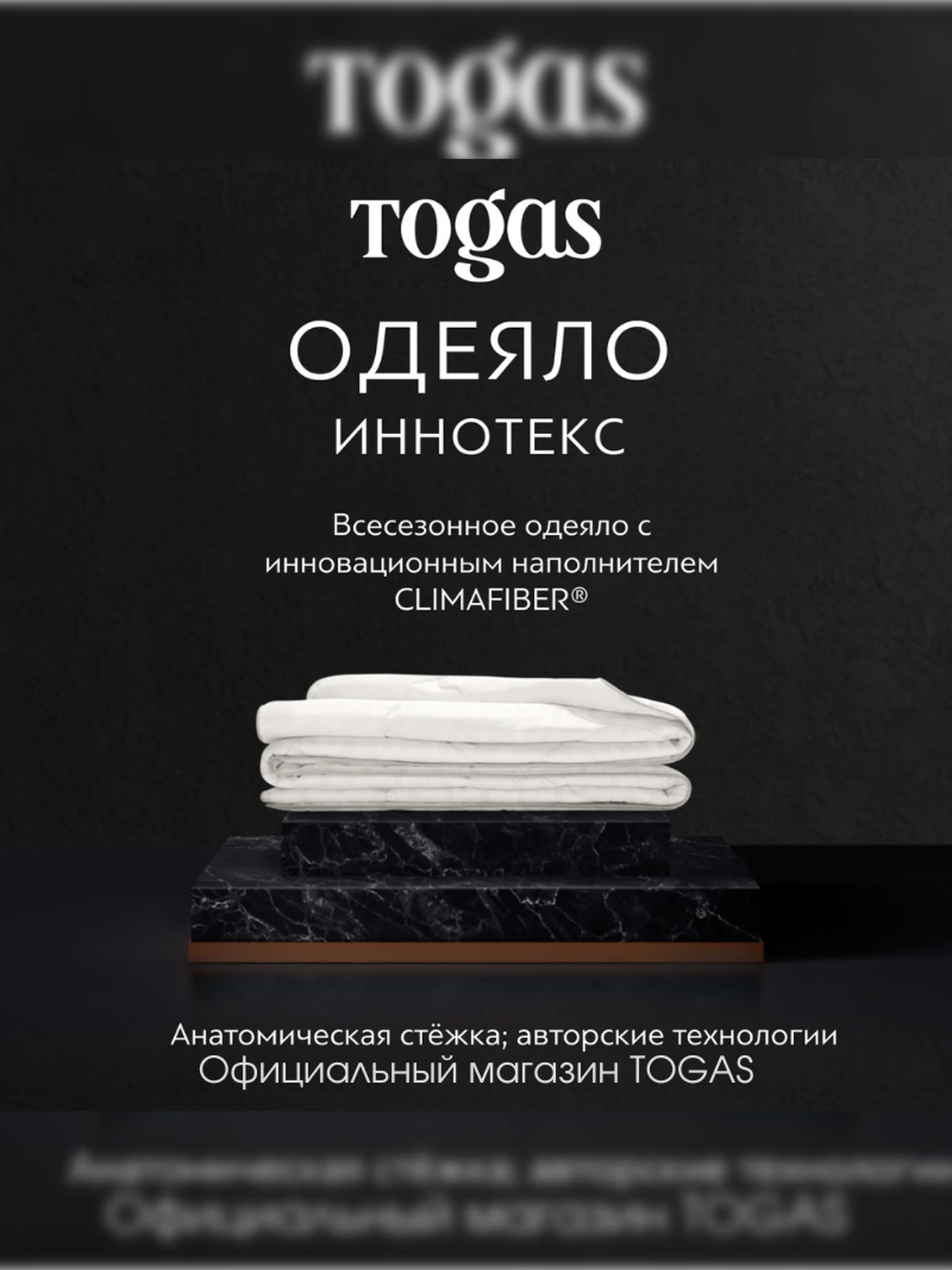 Одеяло Иннотекс (220х240) TOGAS модель 1014.00085 Одеяло Иннотекс (220х240) TOGAS модель 1014.00085 Фото