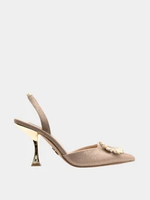 Босоножки Steve Madden модель SM11002578 GOLD GLITTER Фото