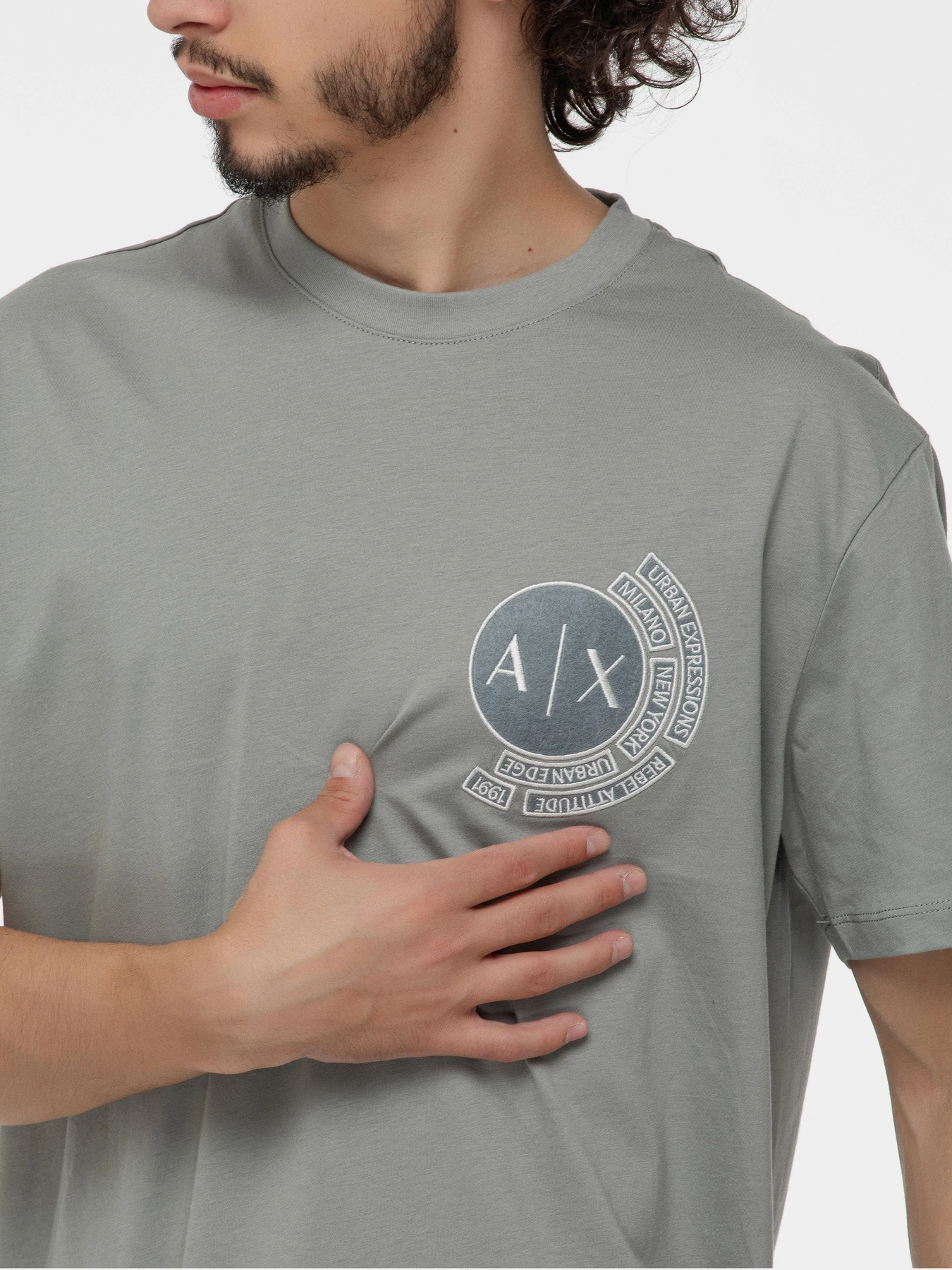 Футболки и поло Armani Exchange модель XM000556-AF10358-U8051 Футболки и поло Armani Exchange модель XM000556-AF10358-U8051 Фото