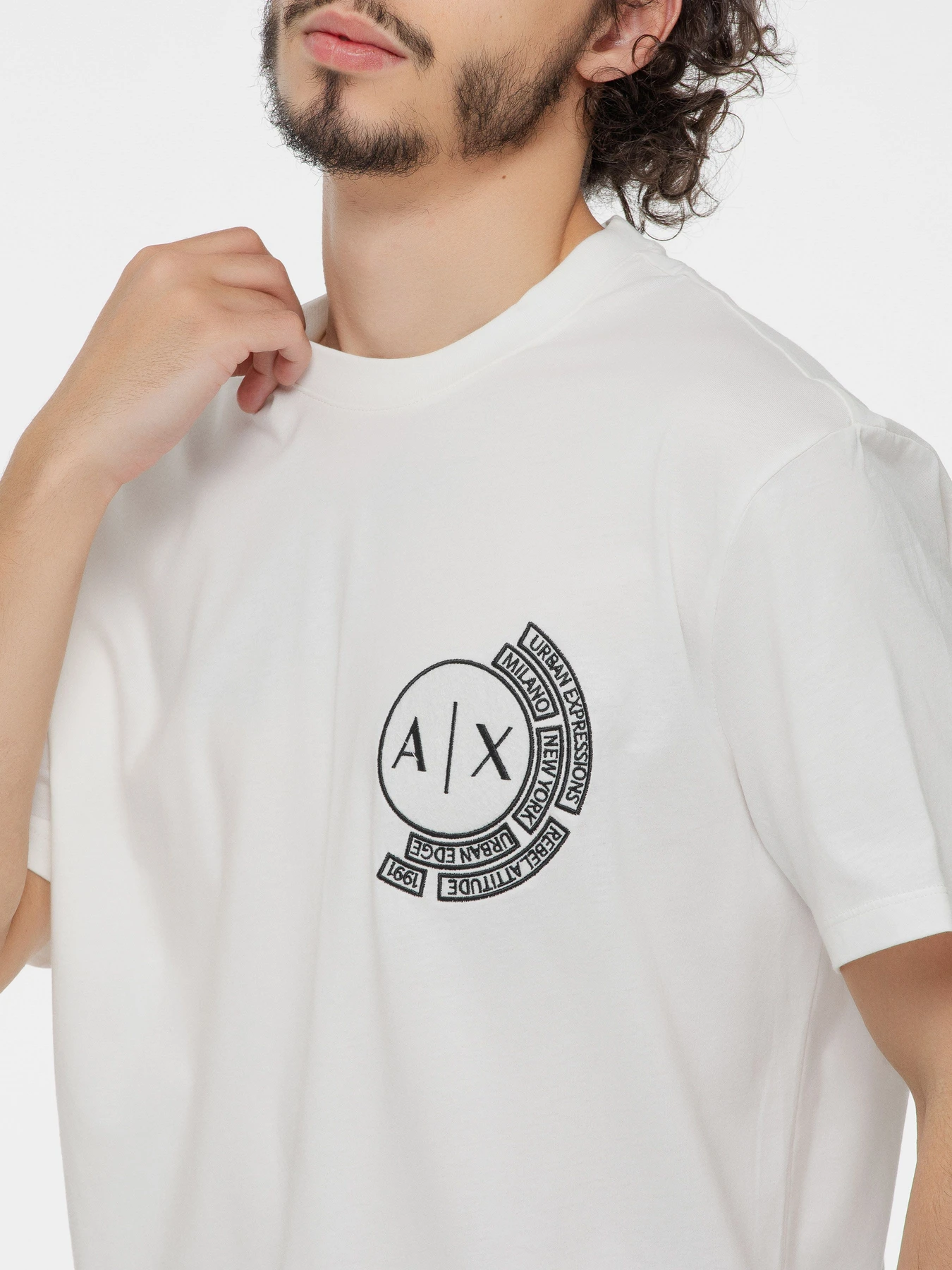 Футболки и поло Armani Exchange модель XM000556-AF10358-U0009 Футболки и поло Armani Exchange модель XM000556-AF10358-U0009 Фото