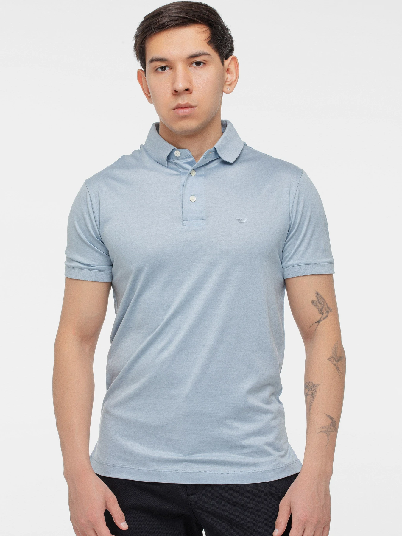 Футболки и поло Emporio Armani модель 8N1F98-1JUVZ-U9378 Футболки и поло Emporio Armani модель 8N1F98-1JUVZ-U9378 Фото