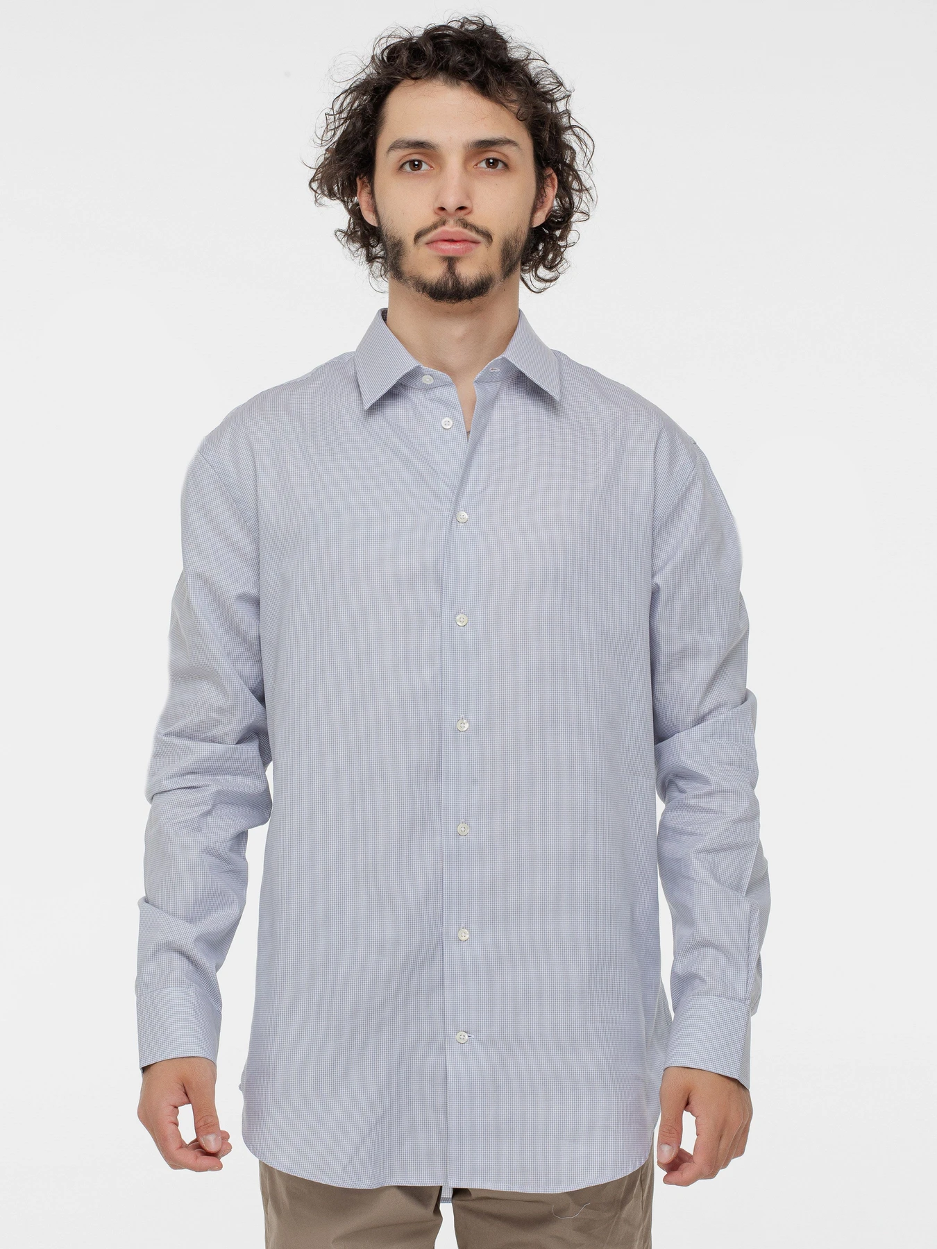 Рубашки Emporio Armani модель EM000195-TE14119-F9029 Рубашки Emporio Armani модель EM000195-TE14119-F9029 Фото