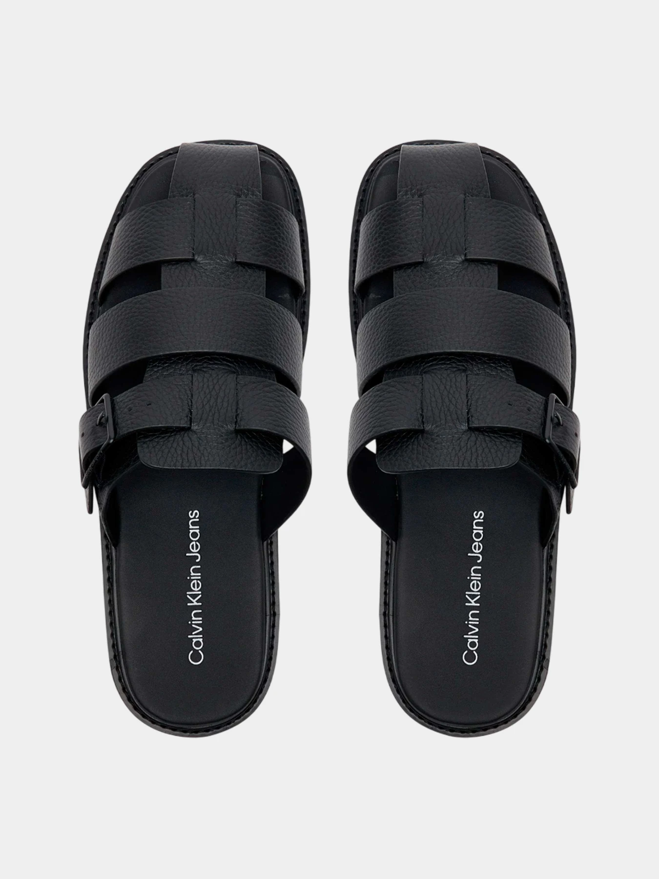 Шлёпанцы Calvin Klein модель YM0YM01220-0GJ Шлёпанцы Calvin Klein модель YM0YM01220-0GJ Фото