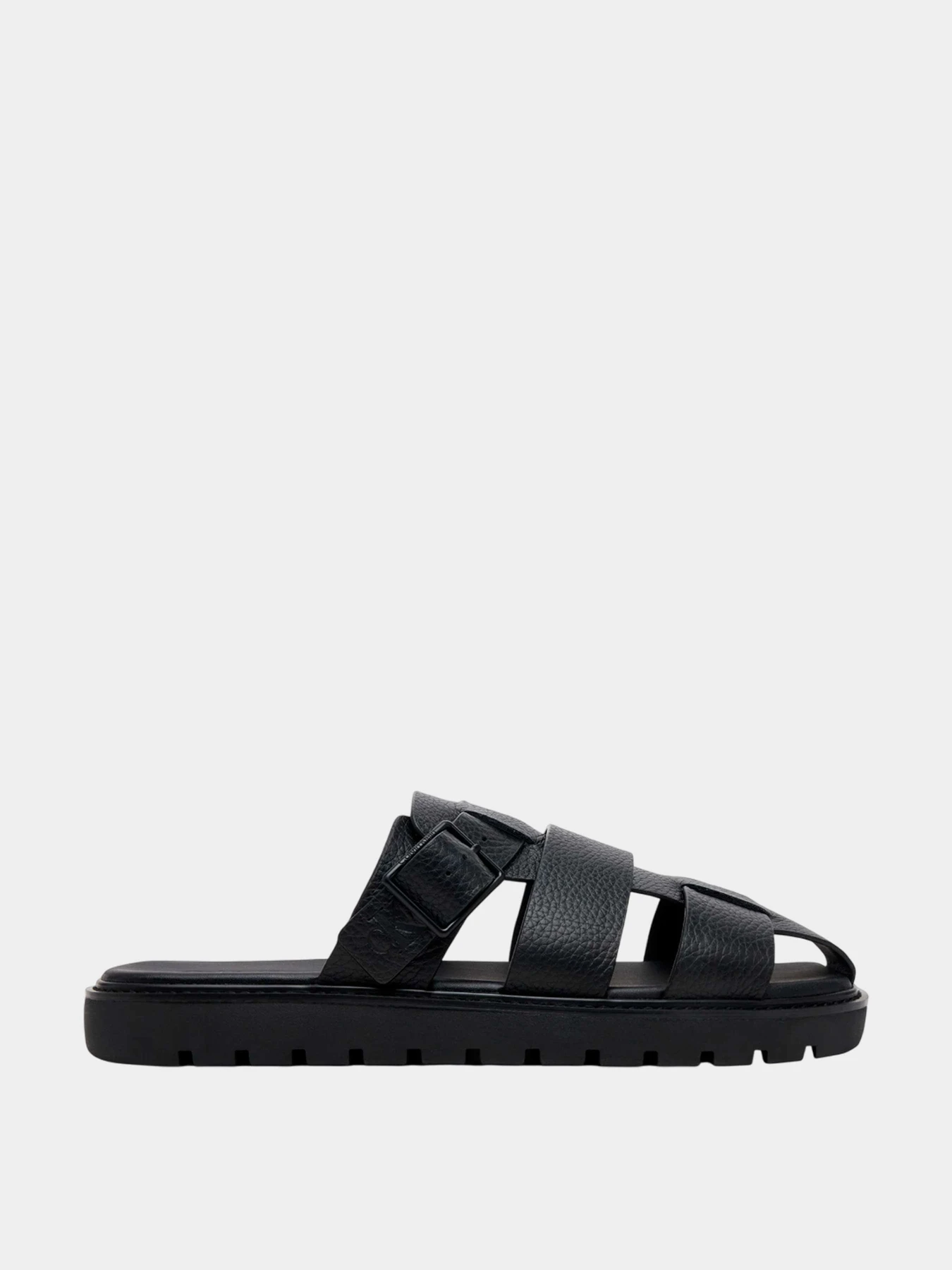 Шлёпанцы Calvin Klein модель YM0YM01220-0GJ Шлёпанцы Calvin Klein модель YM0YM01220-0GJ Фото