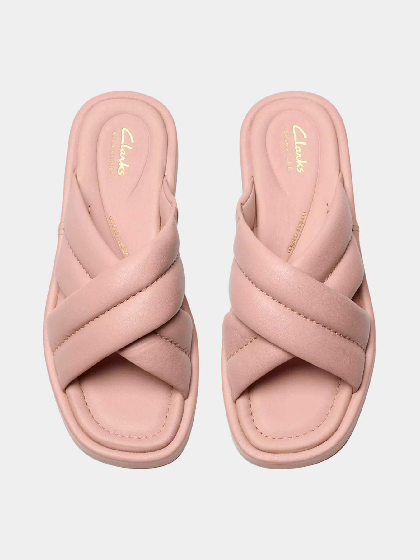 Шлёпанцы Clarks модель 26181185 Шлёпанцы Clarks модель 26181185 Фото