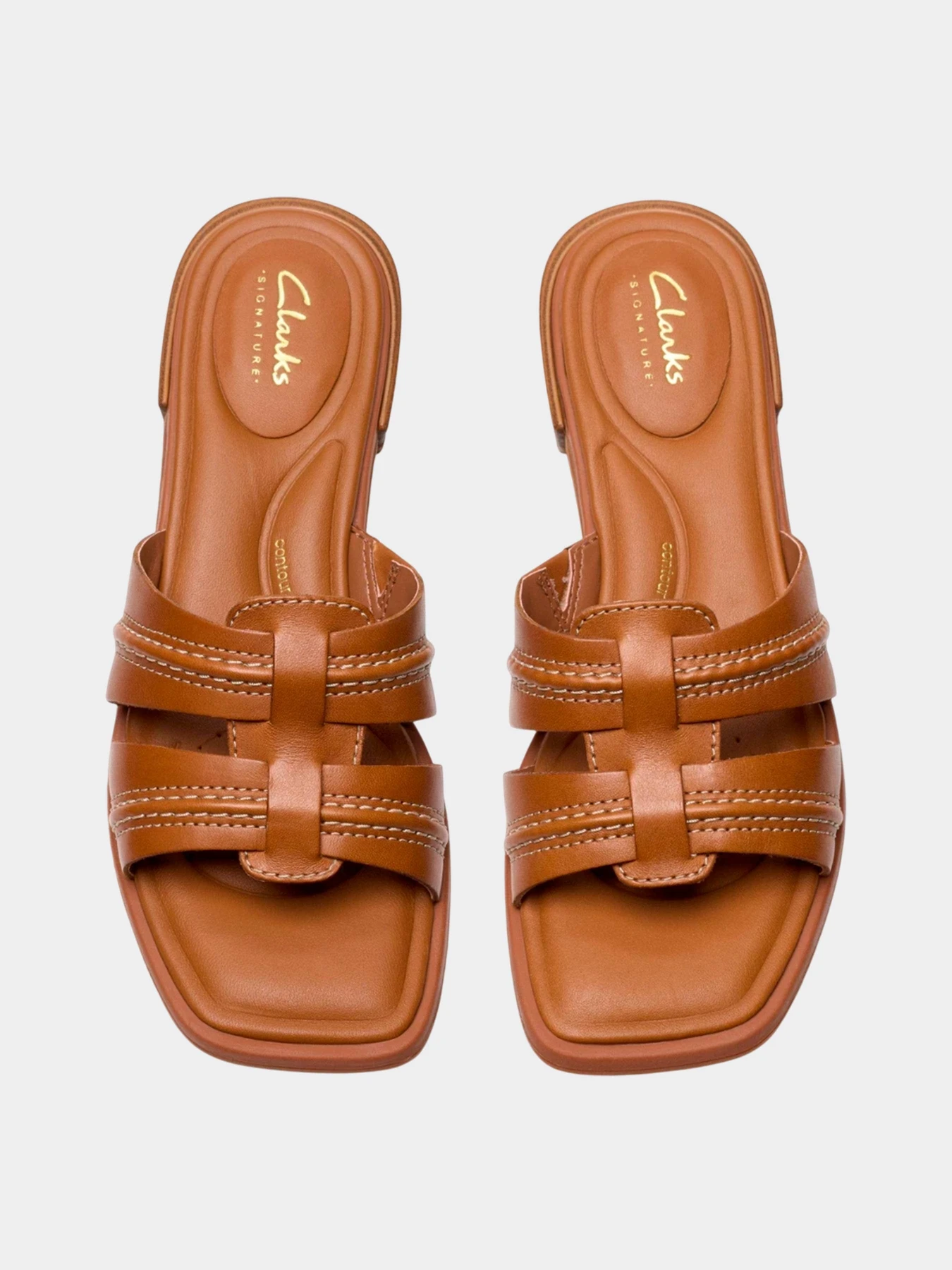 Шлёпанцы Clarks модель 26181239 Шлёпанцы Clarks модель 26181239 Фото