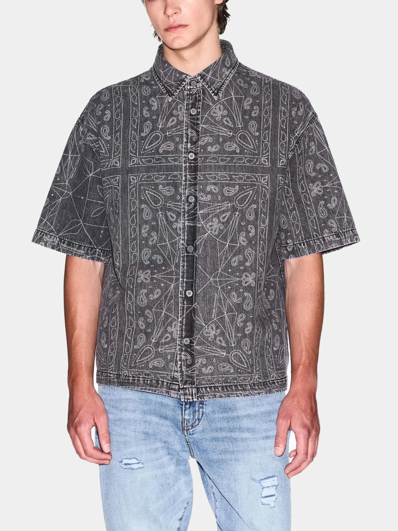 Рубашки Armani Exchange модель XM000622-AF14943-FC072 Рубашки Armani Exchange модель XM000622-AF14943-FC072 Фото