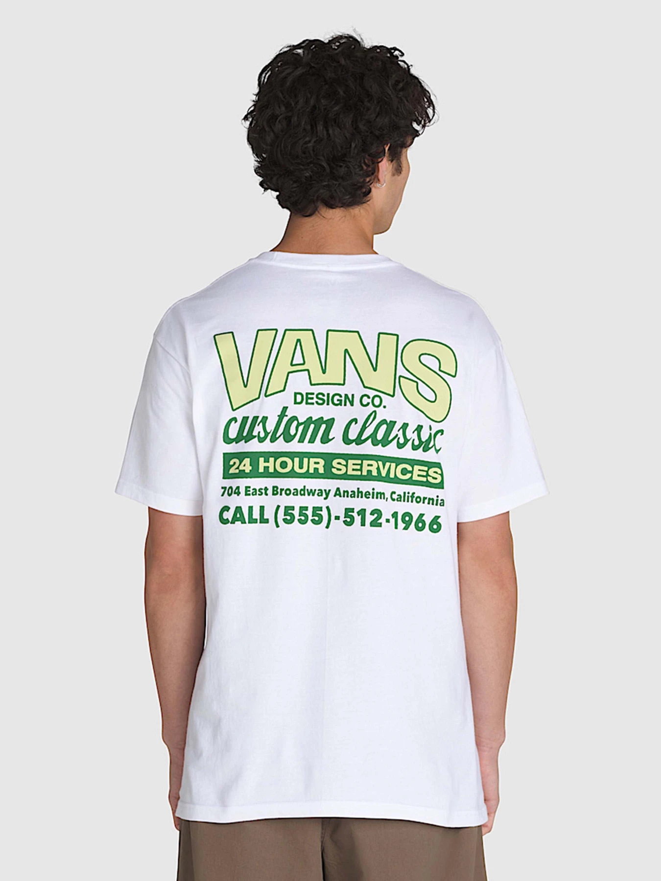 Футболки и поло Vans модель VN000M60WHT1 Футболки и поло Vans модель VN000M60WHT1 Фото