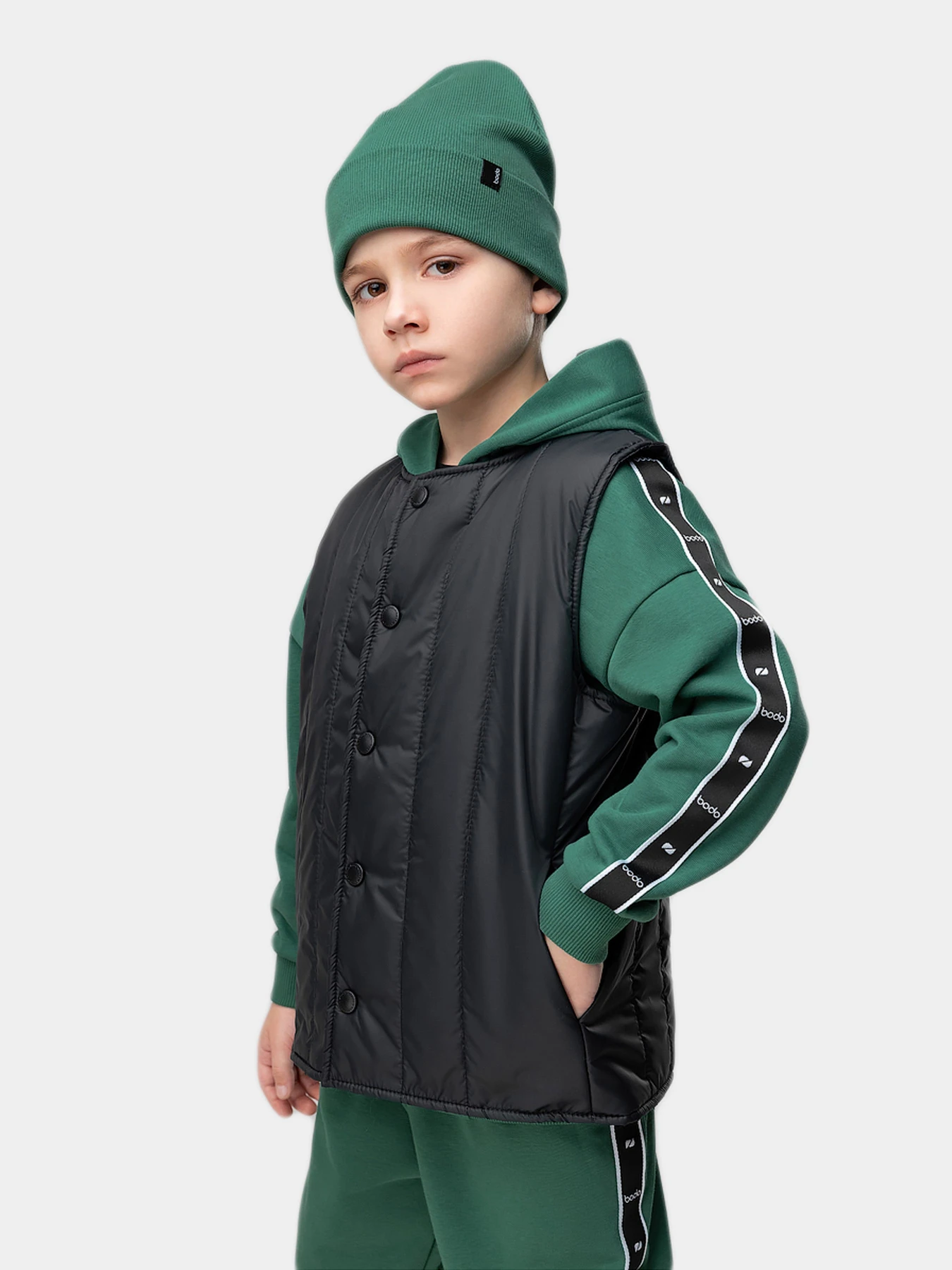 Куртки и дубленки BODO модель 14-83MU-black Куртки и дубленки BODO модель 14-83MU-black Фото