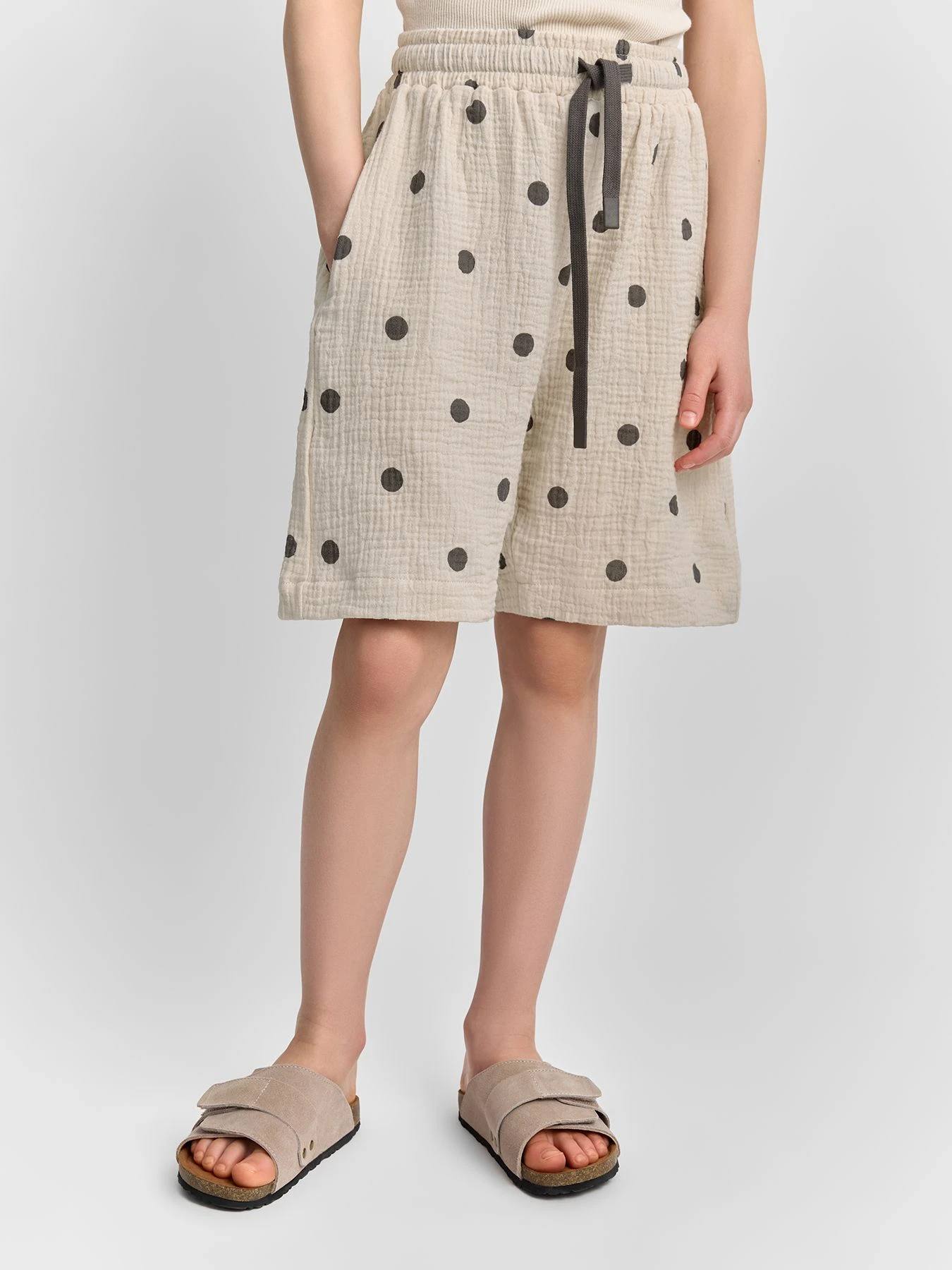 Шорты Happy Baby модель 88267-1_beige-with-dots Шорты Happy Baby модель 88267-1_beige-with-dots Фото