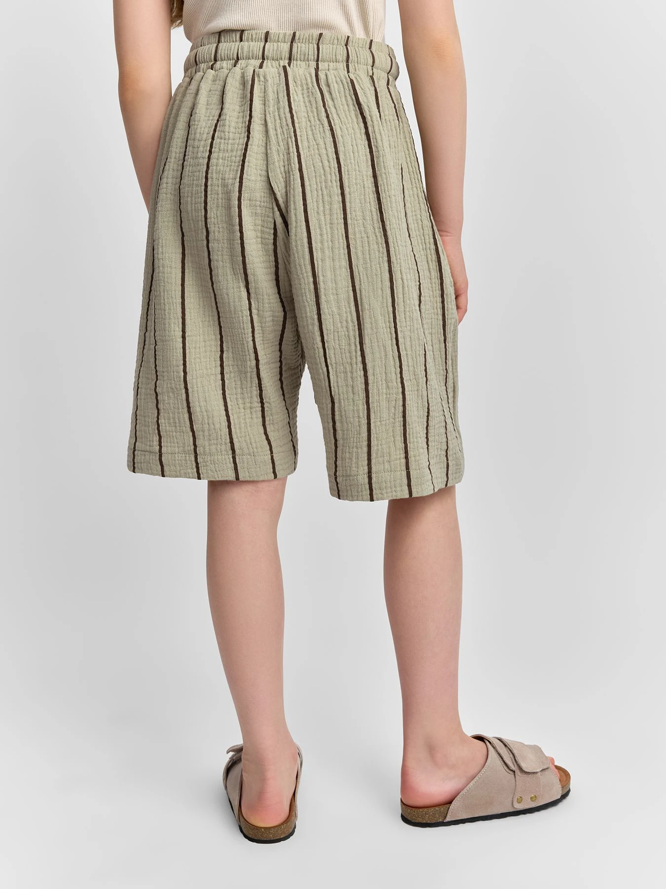 Шорты Happy Baby модель 88267-1_green-with-stripes Шорты Happy Baby модель 88267-1_green-with-stripes Фото