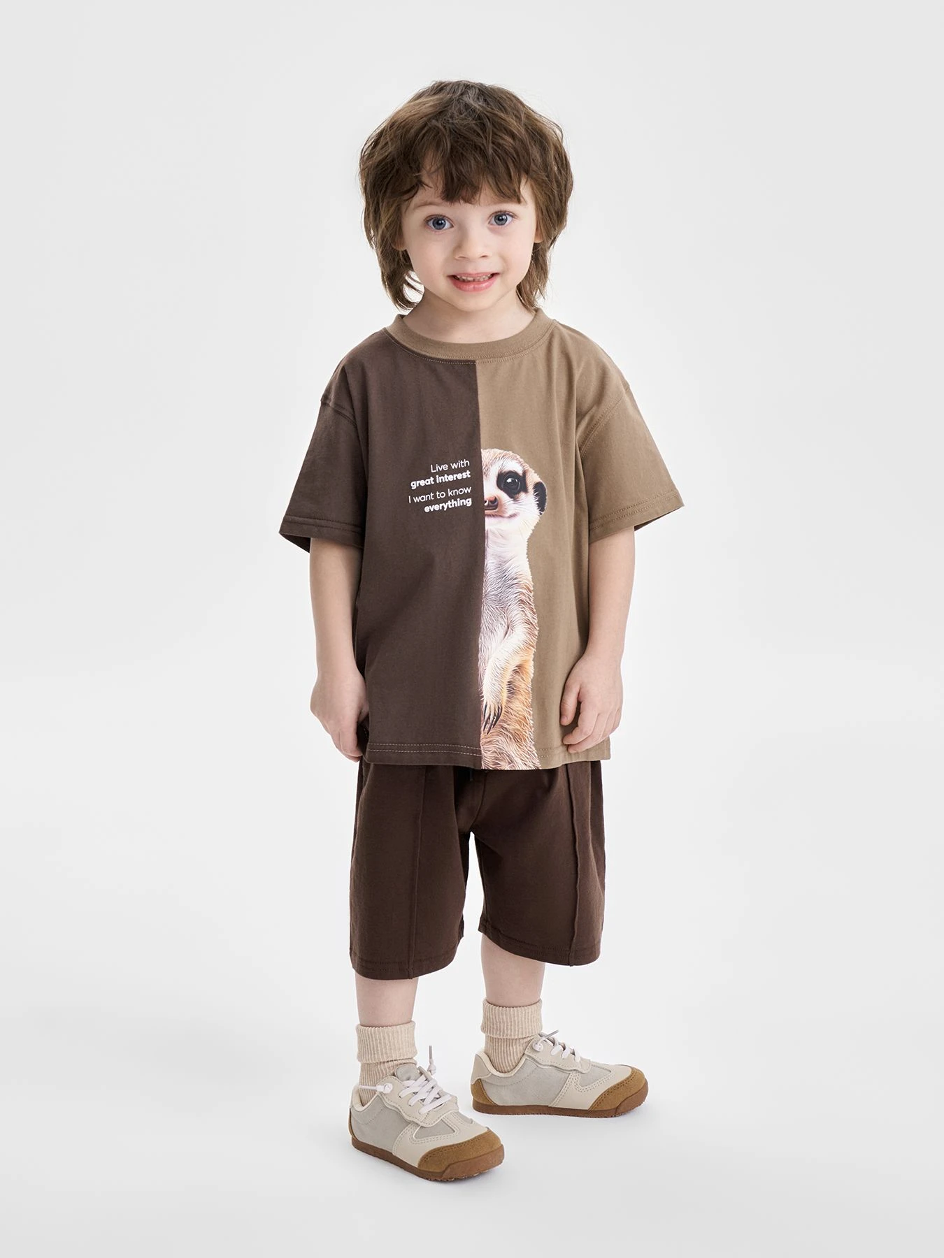 Шорты Happy Baby модель 88293-1_dark-brown Шорты Happy Baby модель 88293-1_dark-brown Фото