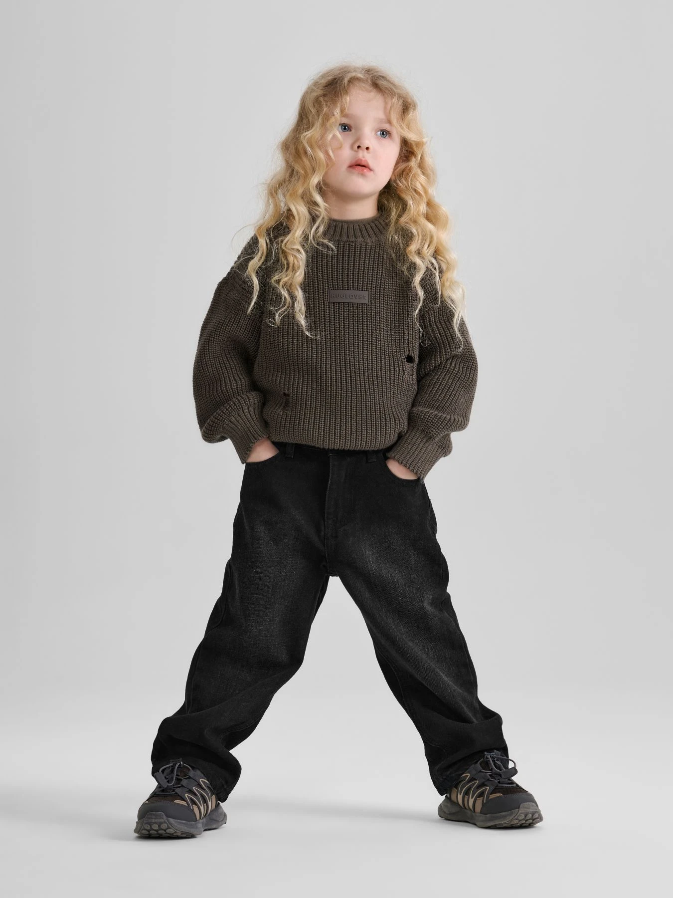 Джинсы Happy Baby модель 88567-1_black Джинсы Happy Baby модель 88567-1_black Фото