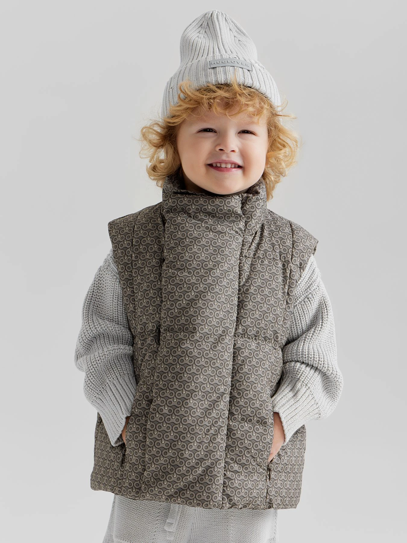 Худи и свитшоты Happy Baby модель 89134-1_beige Худи и свитшоты Happy Baby модель 89134-1_beige Фото