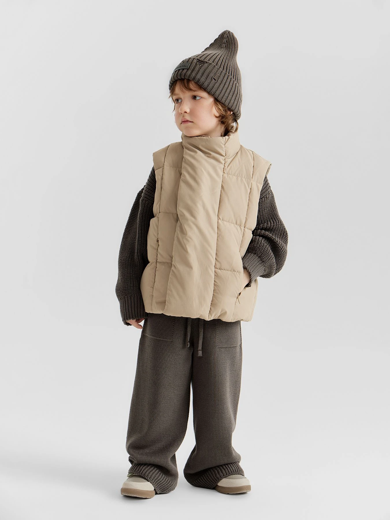 Худи и свитшоты Happy Baby модель 89134-1_brown Худи и свитшоты Happy Baby модель 89134-1_brown Фото