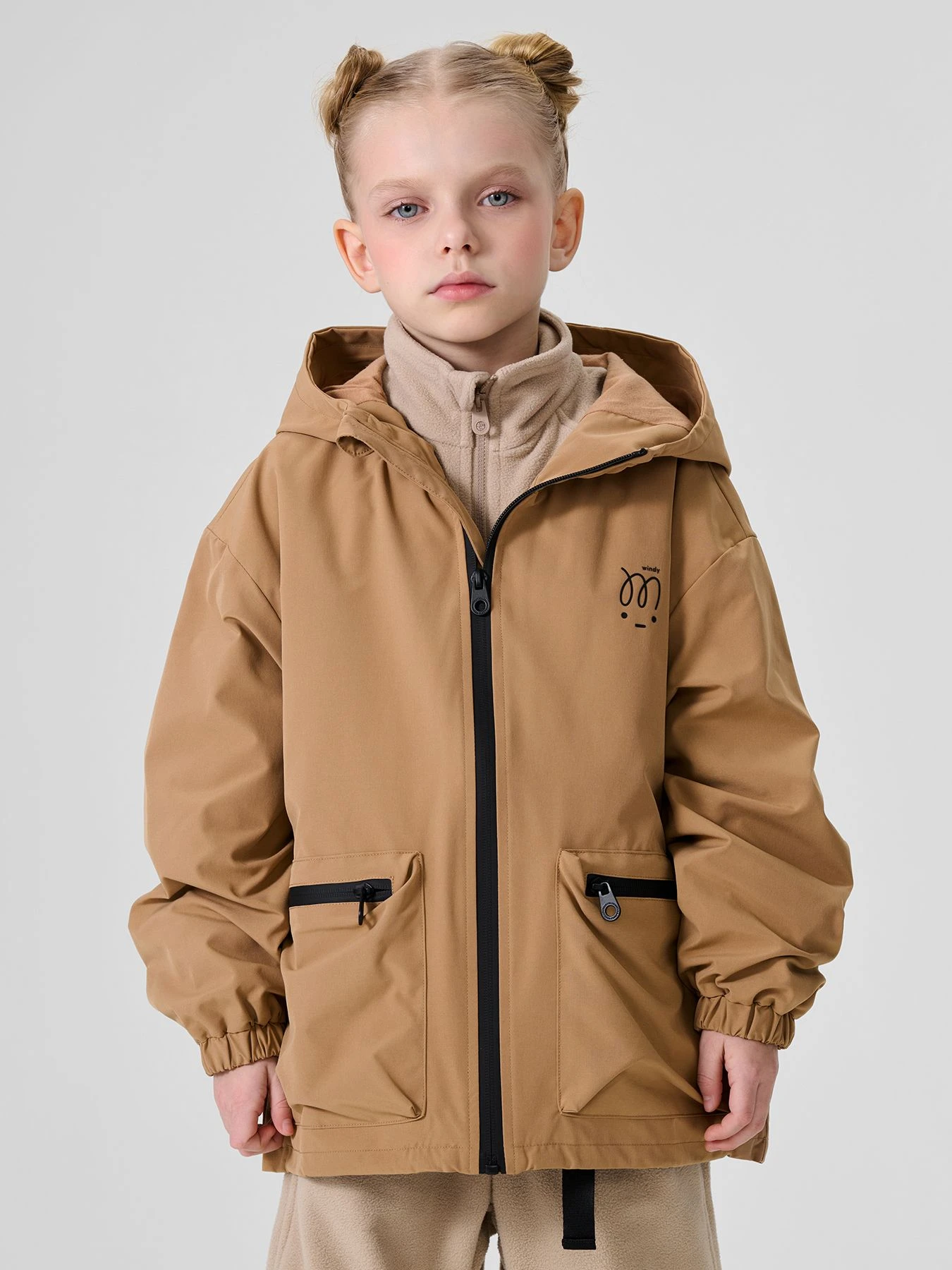 Куртки и дубленки Happy Baby модель 88250-1_beige Куртки и дубленки Happy Baby модель 88250-1_beige Фото