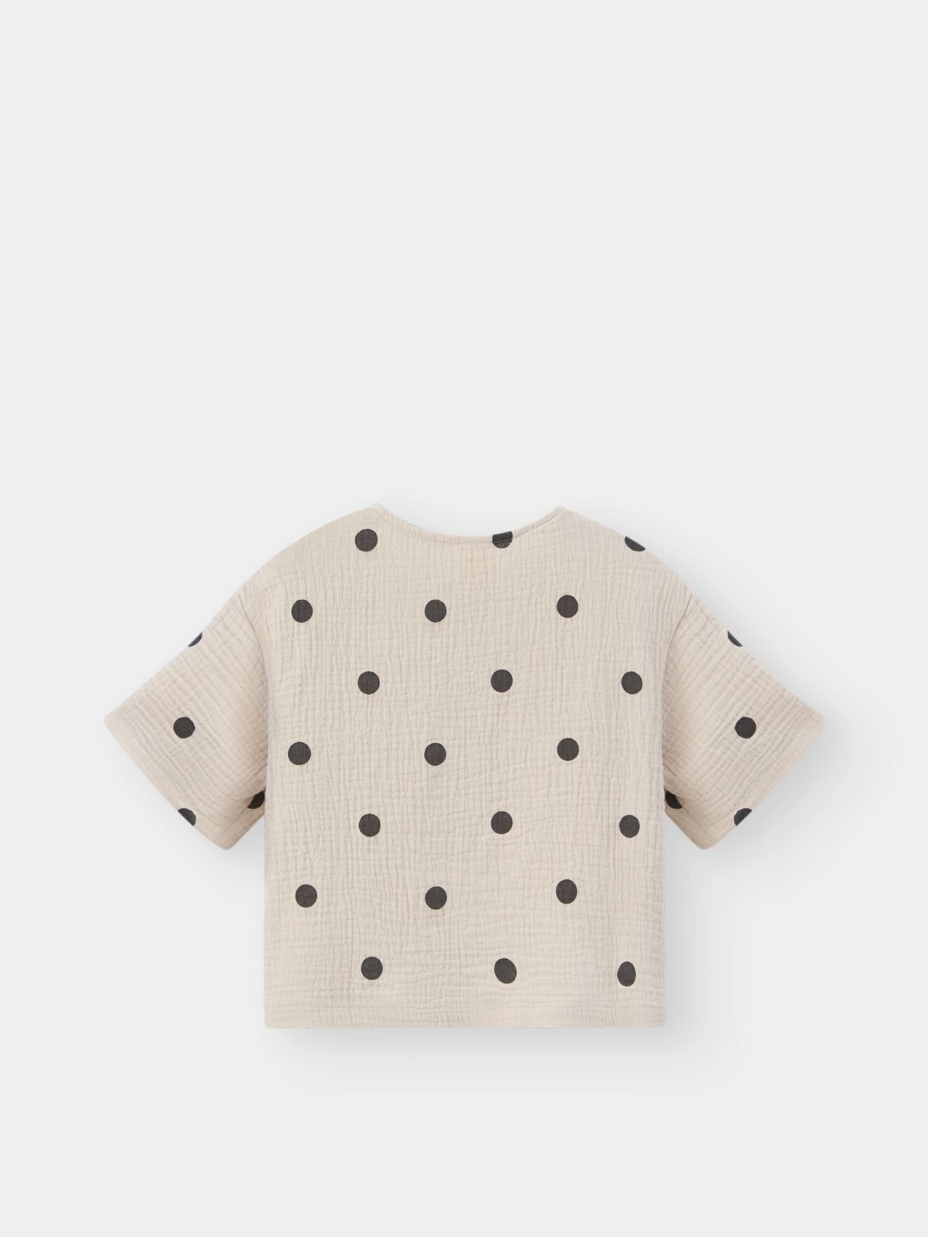 Рубашки Happy Baby модель 88271_beige-with-dots Рубашки Happy Baby модель 88271_beige-with-dots Фото
