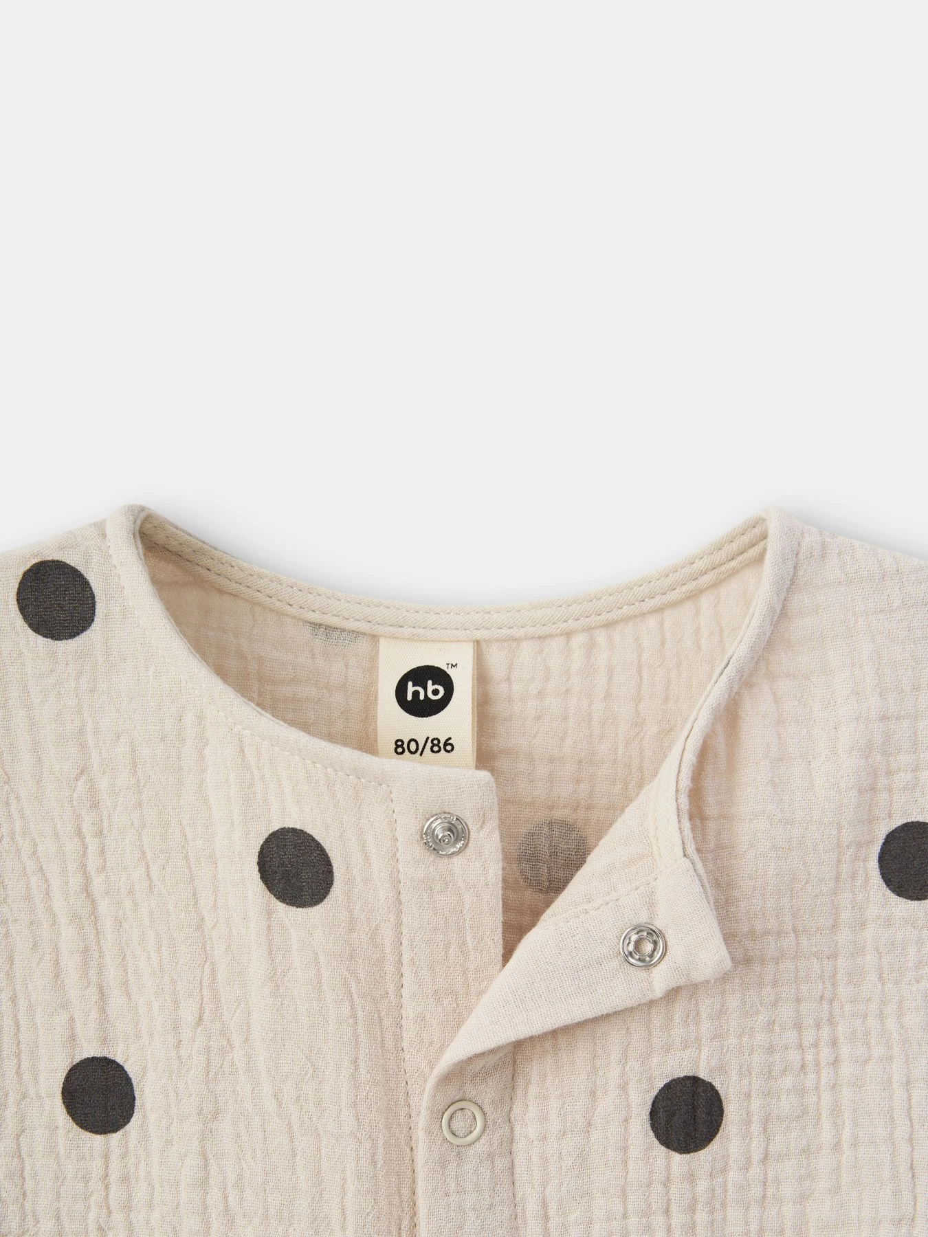 Рубашки Happy Baby модель 88271_beige-with-dots Рубашки Happy Baby модель 88271_beige-with-dots Фото