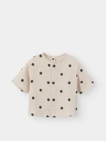 Рубашки Happy Baby модель 88271_beige-with-dots Фото