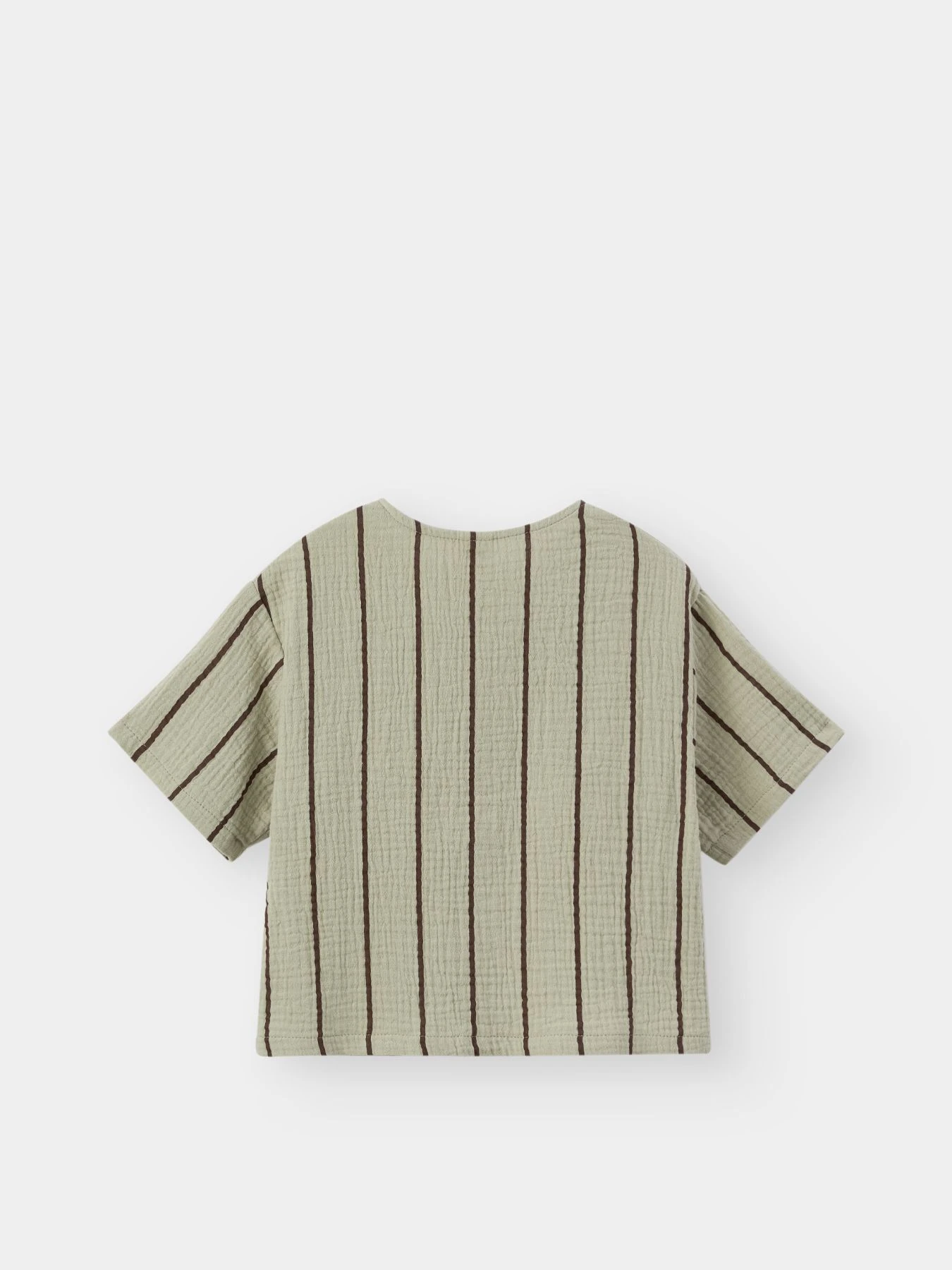 Рубашки Happy Baby модель 88271_green-with-stripes Рубашки Happy Baby модель 88271_green-with-stripes Фото
