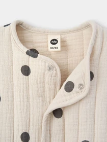 Куртки и дубленки Happy Baby модель 88270-1_beige-with-dots Фото