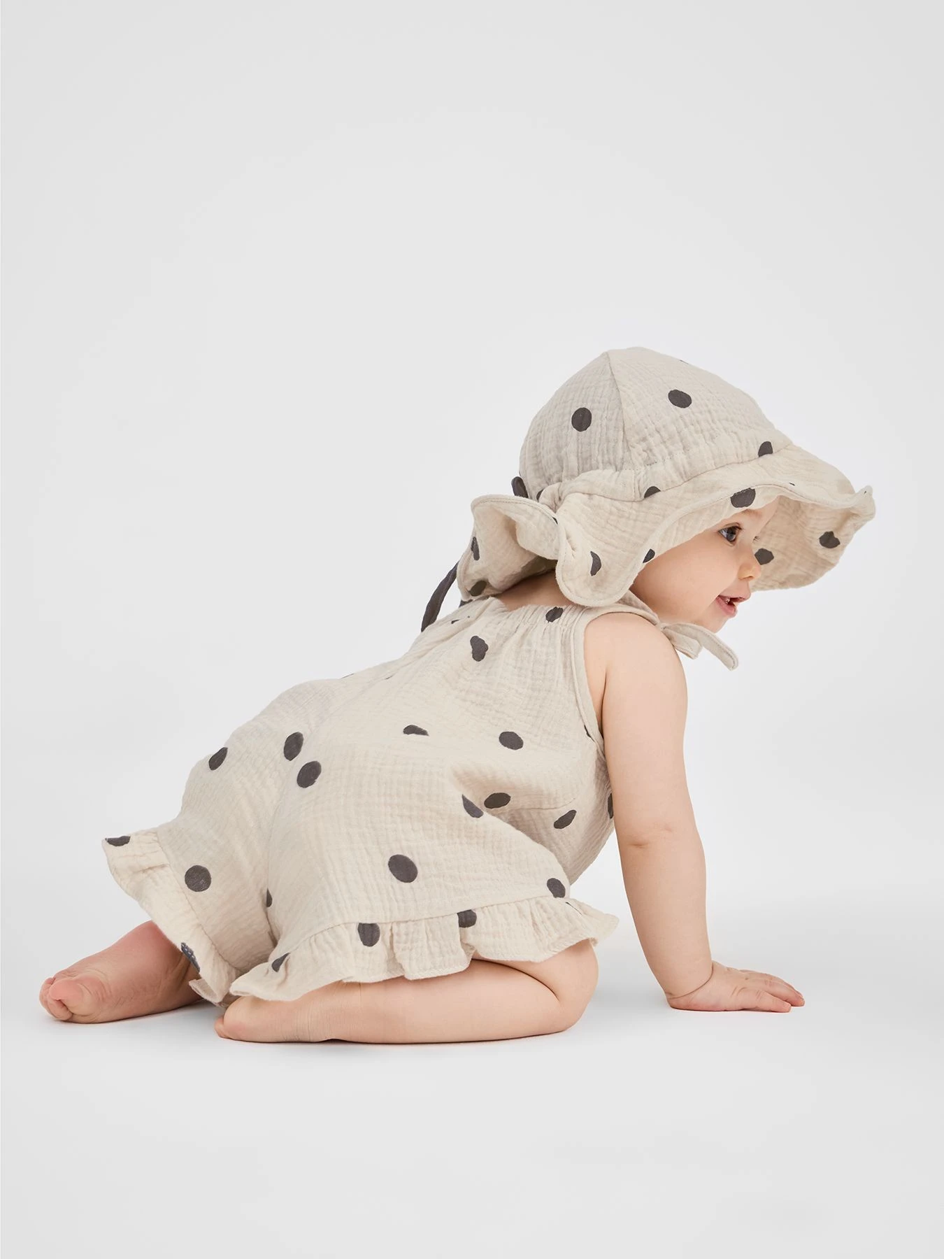 Одежда для младенцев Happy Baby модель 88195_beige-with-dots Одежда для младенцев Happy Baby модель 88195_beige-with-dots Фото