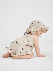Одежда для младенцев Happy Baby модель 88195_beige-with-dots Фото