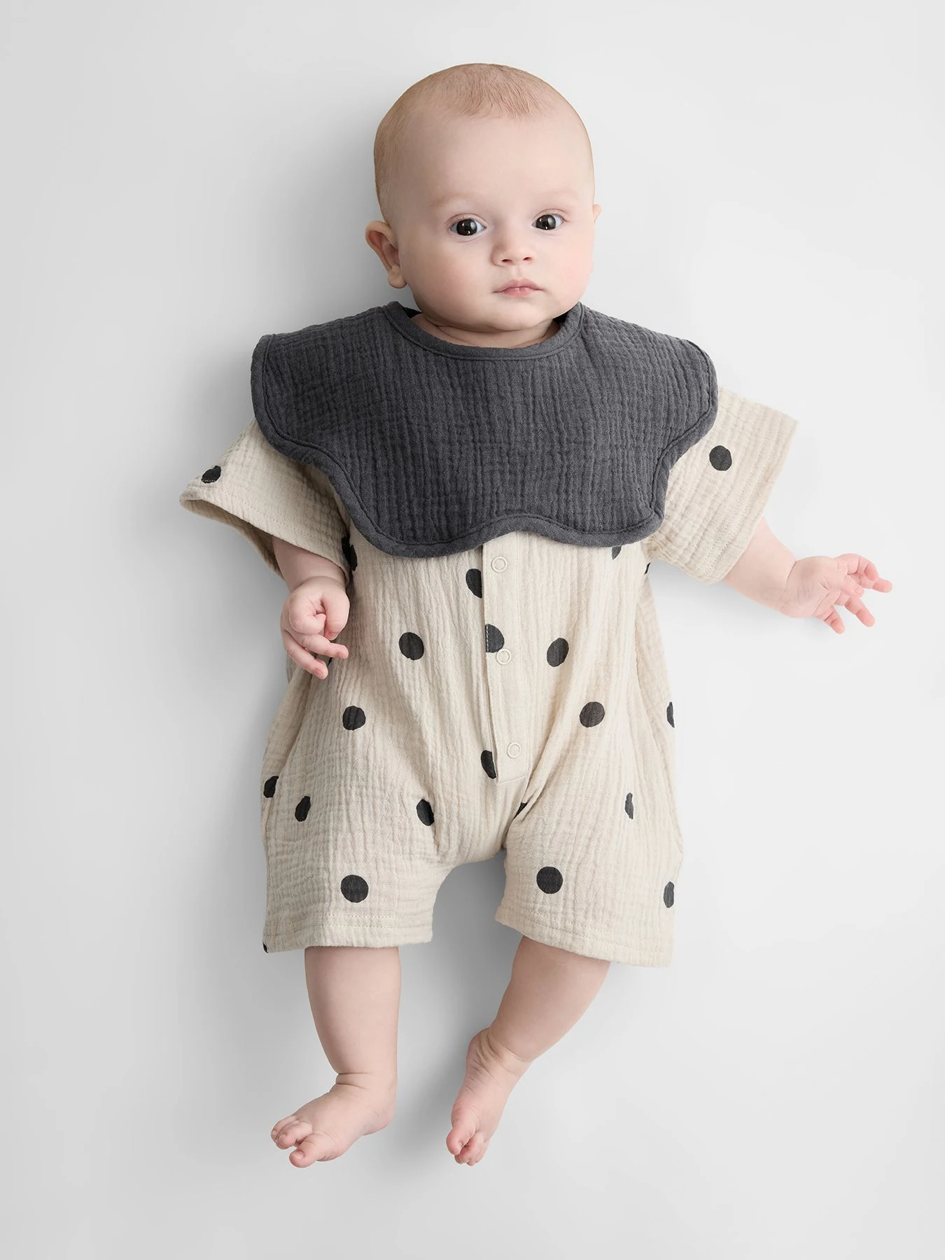 Одежда для младенцев Happy Baby модель 88269_beige-with-dots Одежда для младенцев Happy Baby модель 88269_beige-with-dots Фото