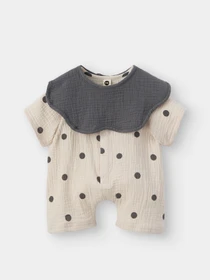 Одежда для младенцев Happy Baby модель 88269_beige-with-dots Фото