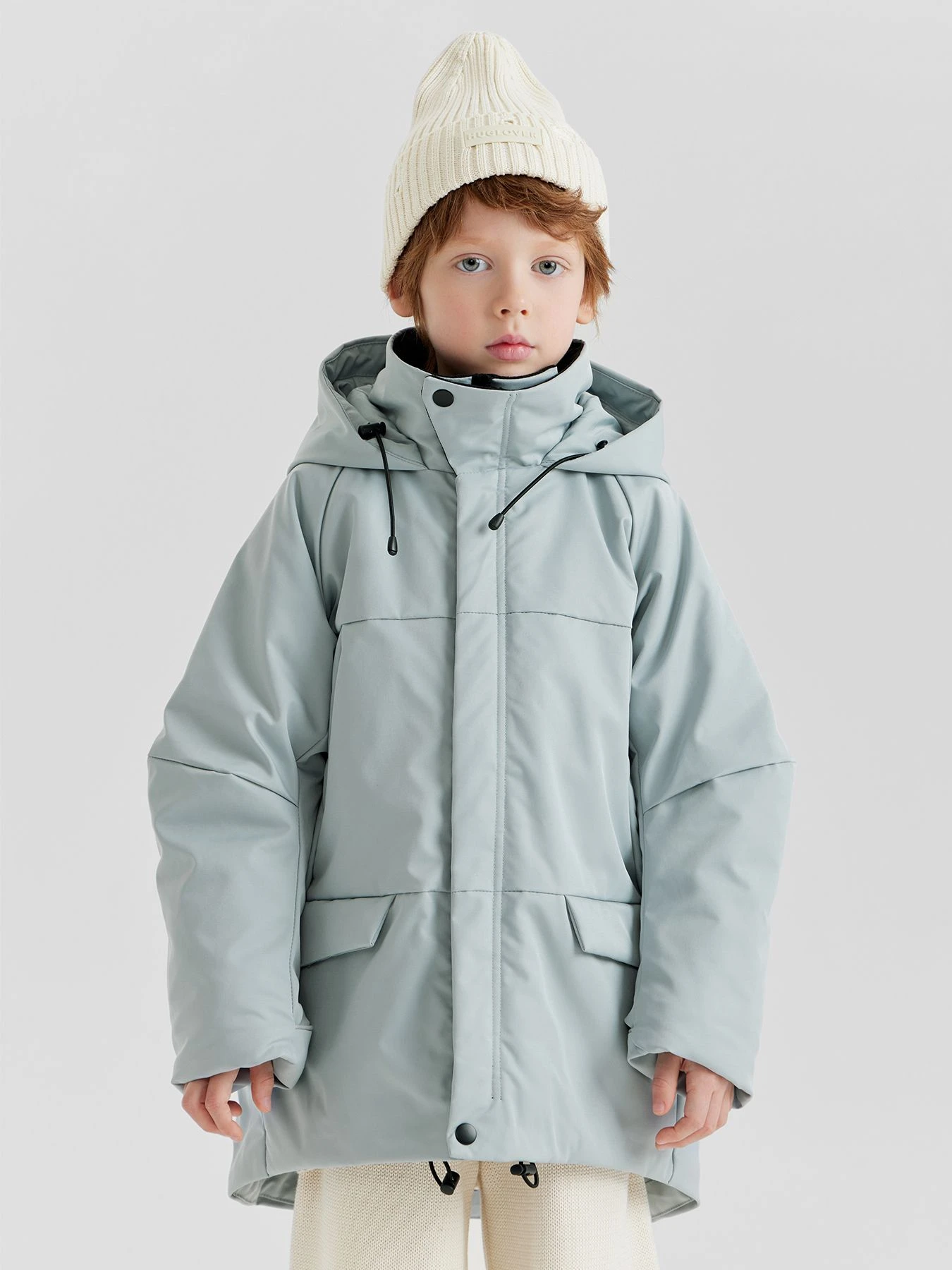 Куртки и дубленки Happy Baby модель 89106_light-grey Куртки и дубленки Happy Baby модель 89106_light-grey Фото