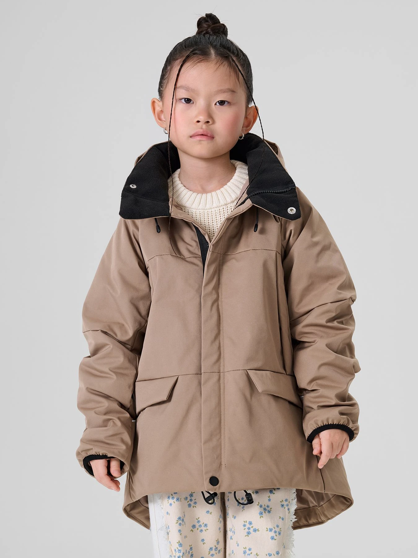 Куртки и дубленки Happy Baby модель 89106_brown Куртки и дубленки Happy Baby модель 89106_brown Фото