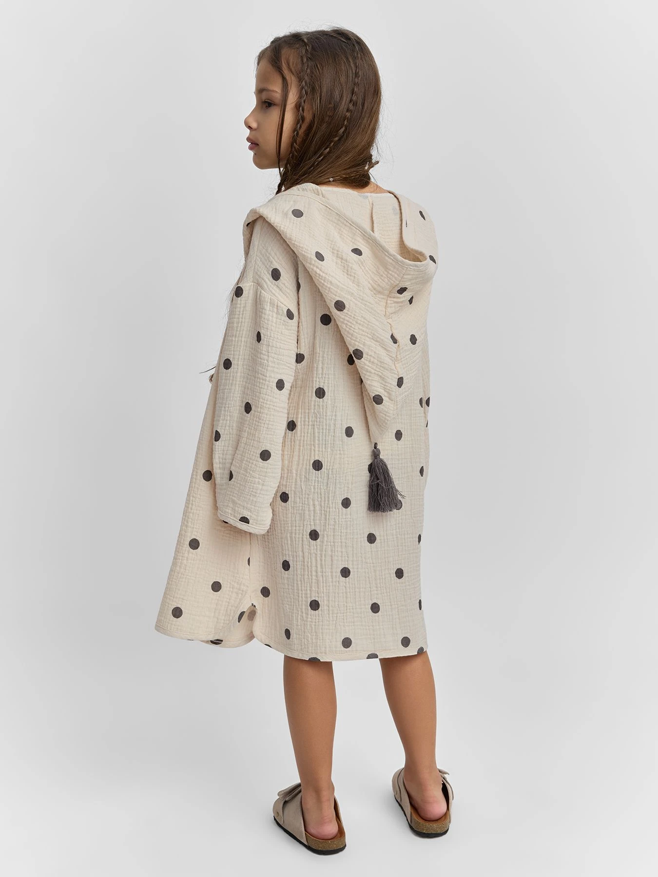 Одежда для дома и сна Happy Baby модель 88129-0_beige-with-dots Одежда для дома и сна Happy Baby модель 88129-0_beige-with-dots Фото