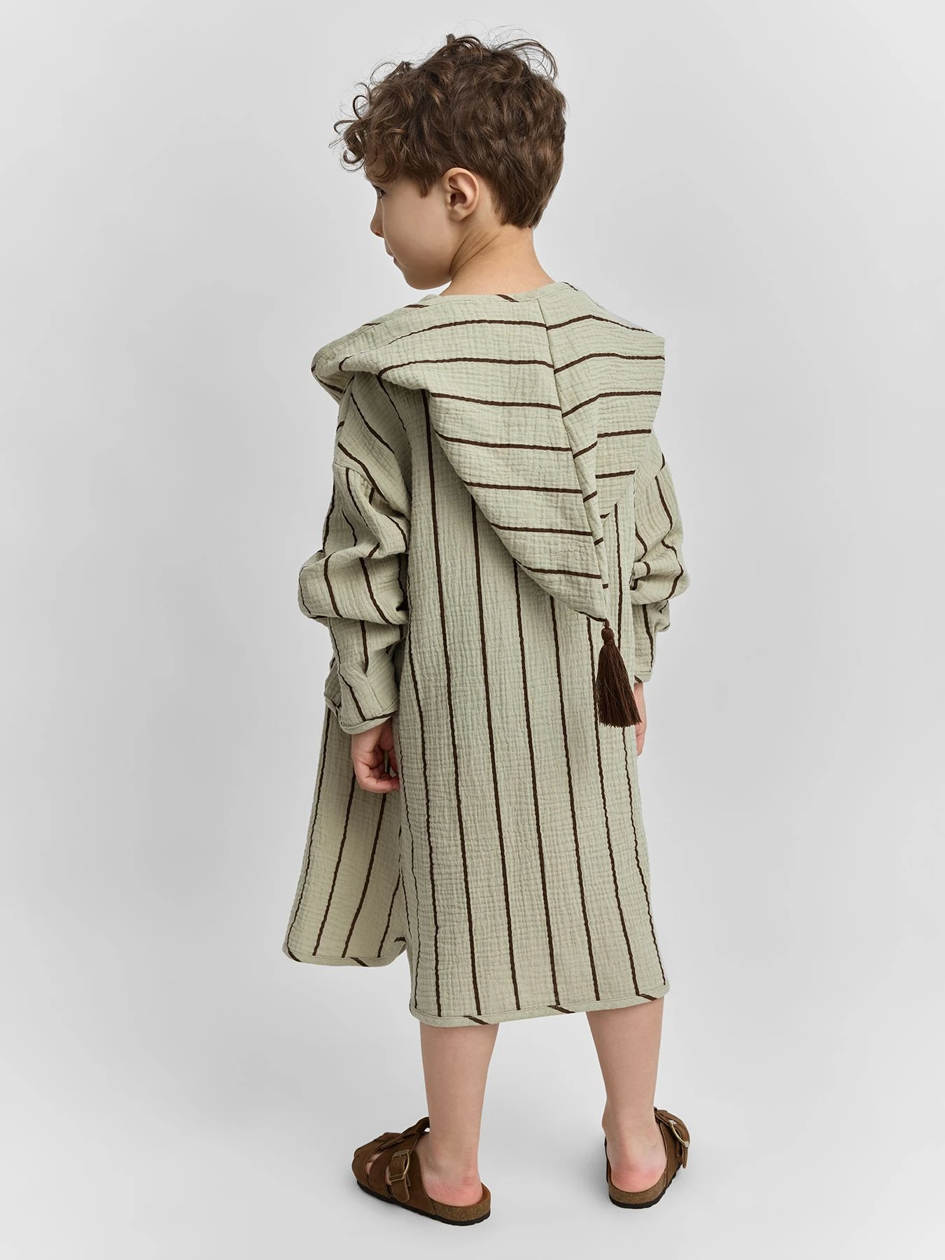 Одежда для дома и сна Happy Baby модель 88129-0_green-with-stripes Одежда для дома и сна Happy Baby модель 88129-0_green-with-stripes Фото