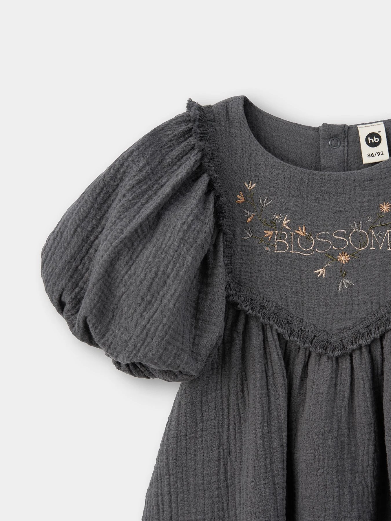 Платья Happy Baby модель 88132-1_dark-grey Платья Happy Baby модель 88132-1_dark-grey Фото