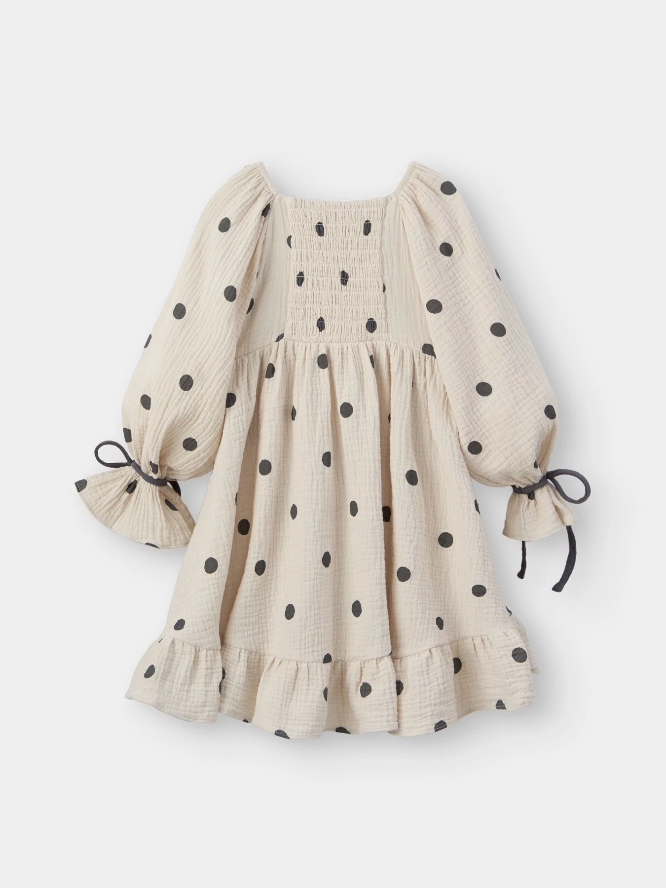 Платья Happy Baby модель 88273-1_beige-with-dots Платья Happy Baby модель 88273-1_beige-with-dots Фото