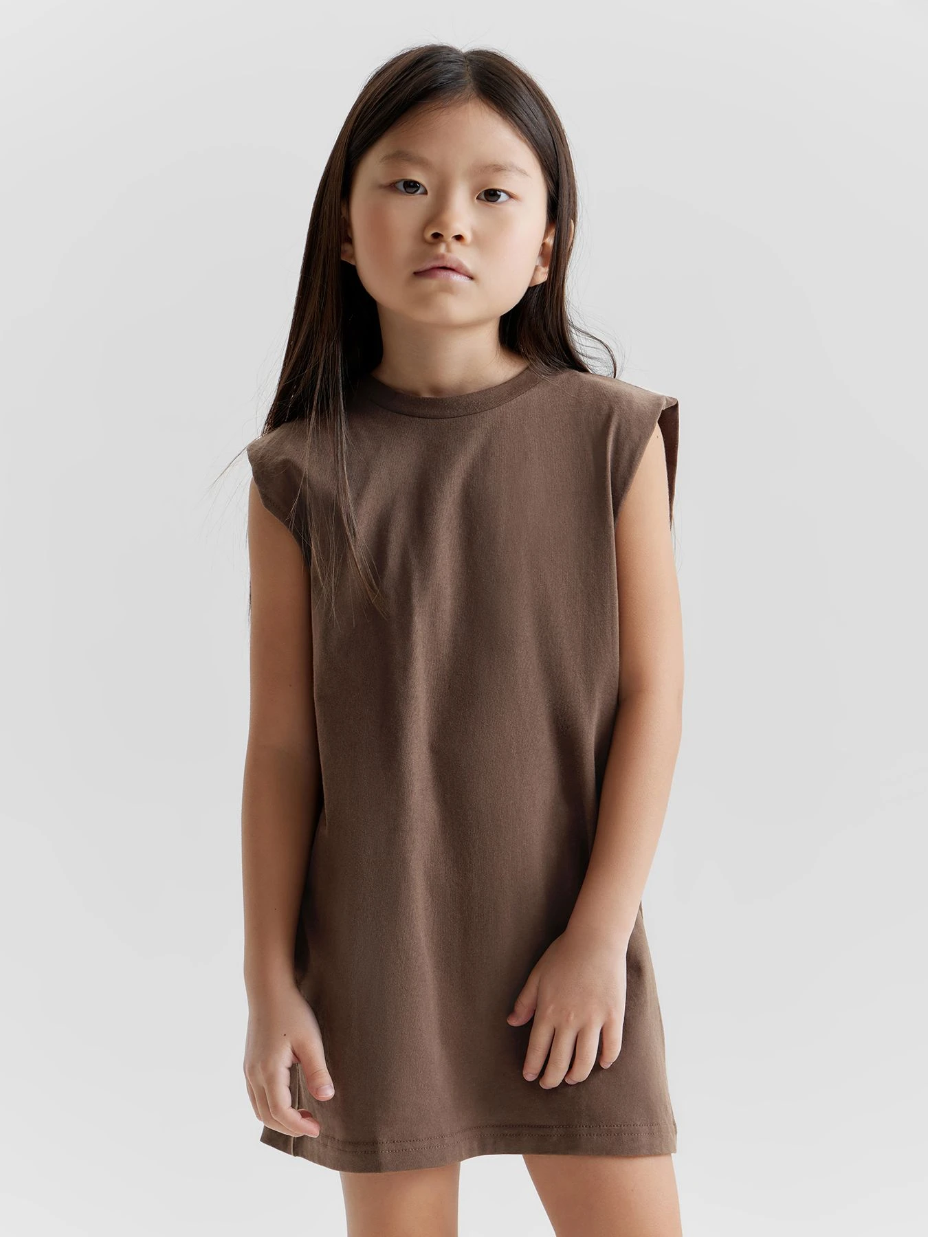 Платья Happy Baby модель 88299-0_dark-brown Платья Happy Baby модель 88299-0_dark-brown Фото